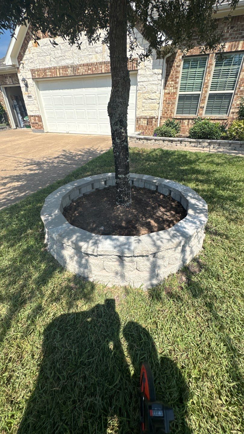 🌿 Mr. Ken’s Front Yard Flower Bed Enhancement by Texas Urban Elements