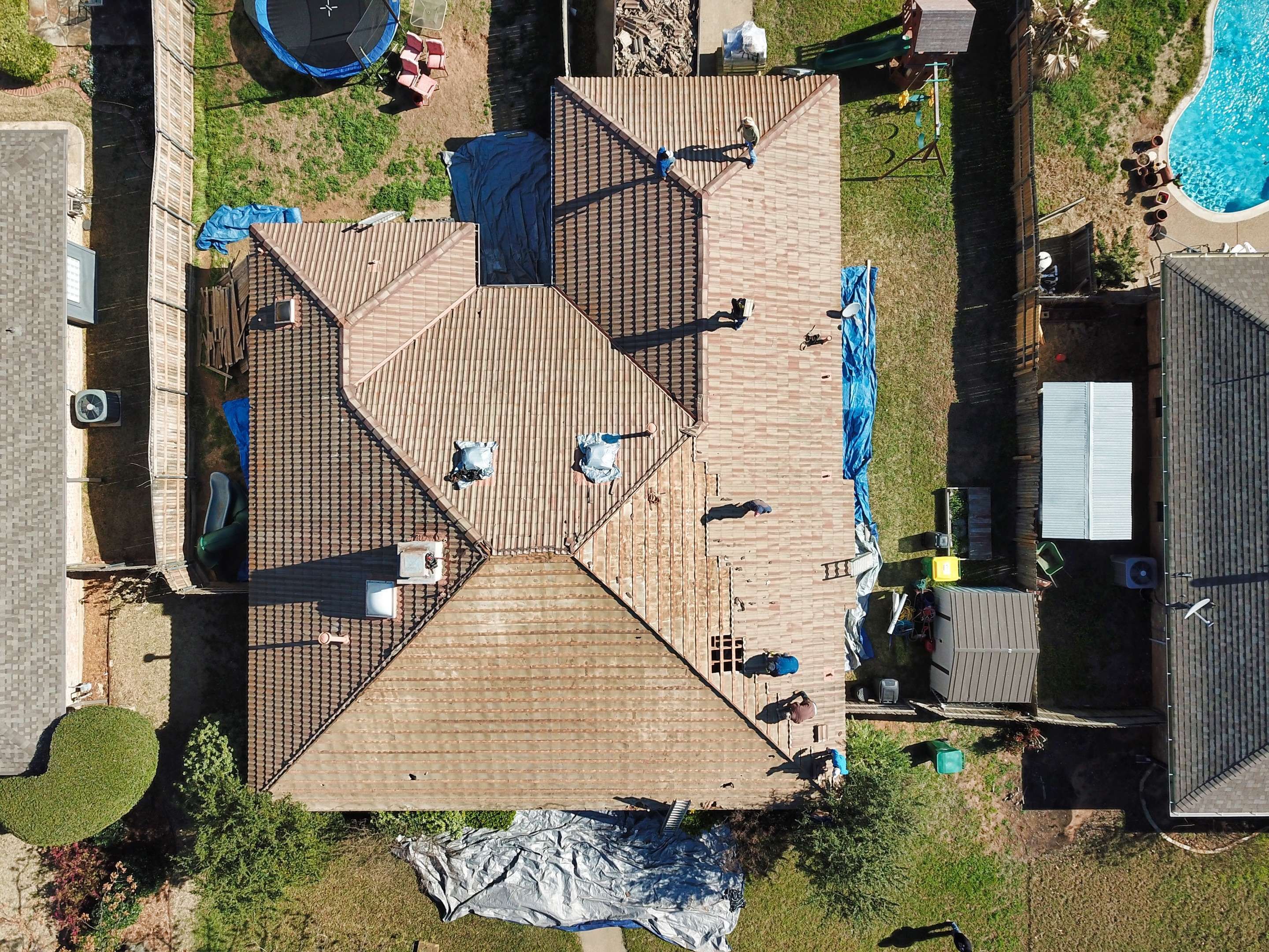 Charcoal Boral Slate Tile by First Out Roofing 