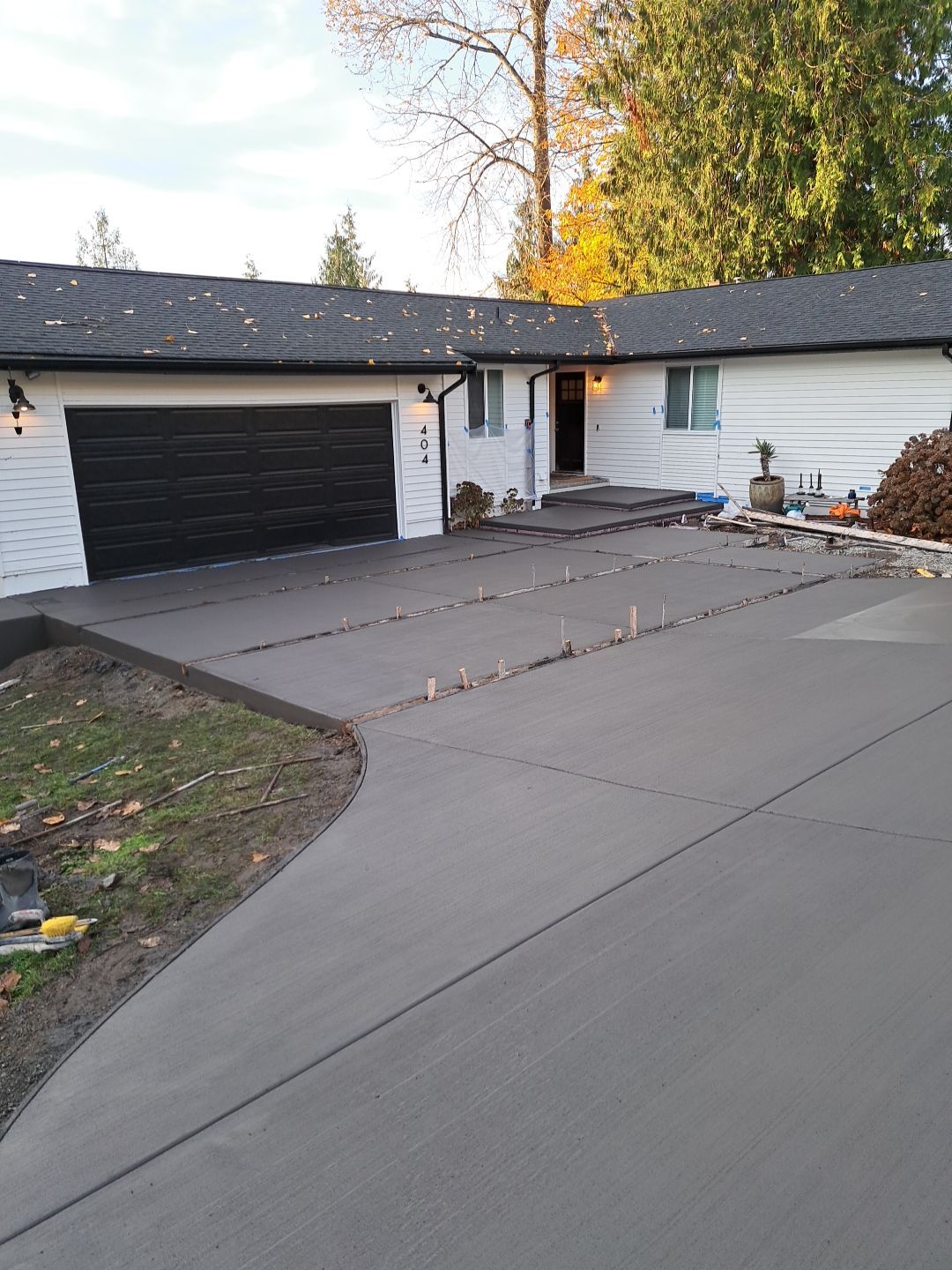 Raphil Haswega Concrete Driveway  by Jireh Asphalt & Concrete Inc 