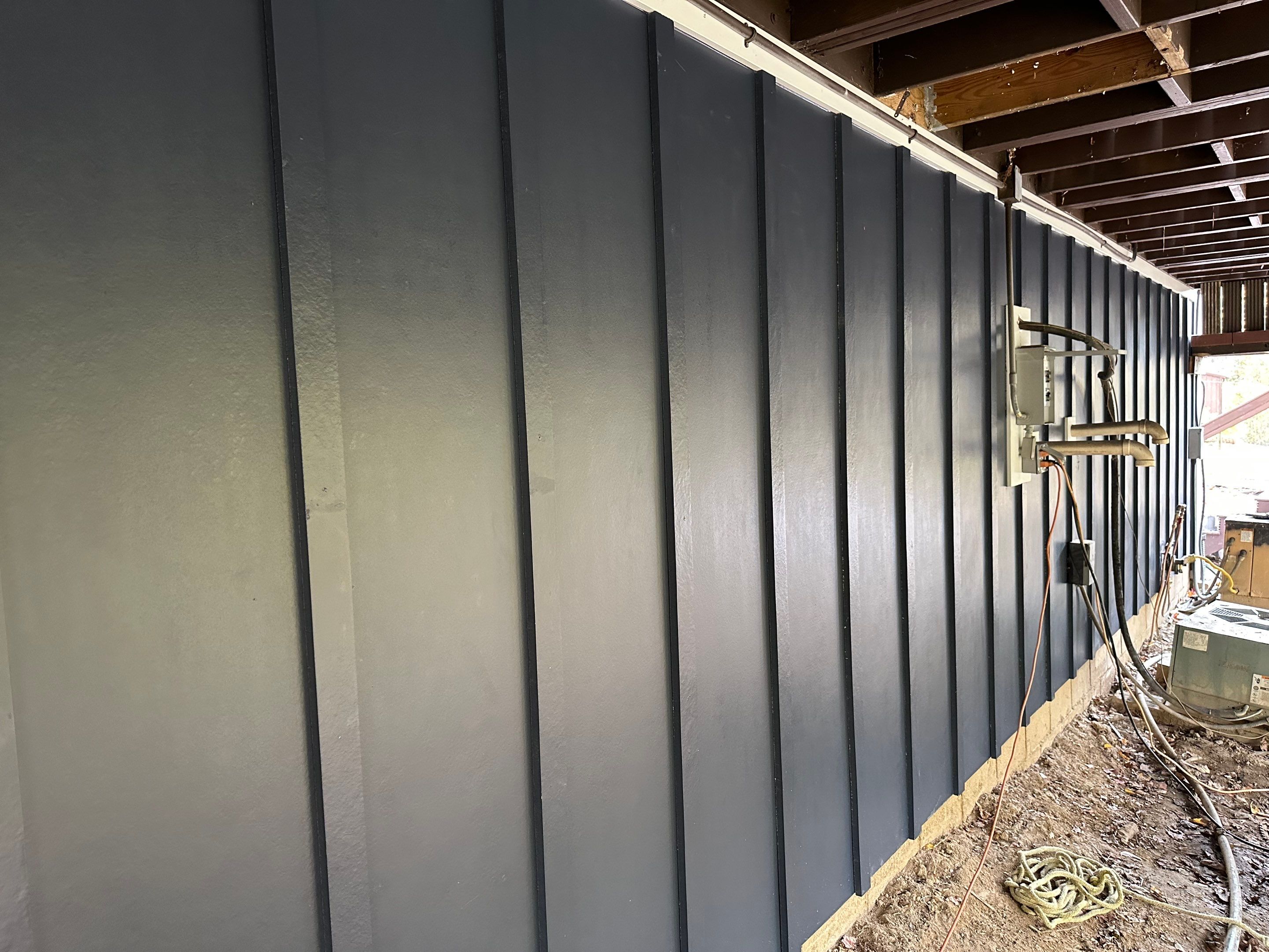 Siding Installation using James Hardie Board & Batten Siding by Best Roofing & Siding Company