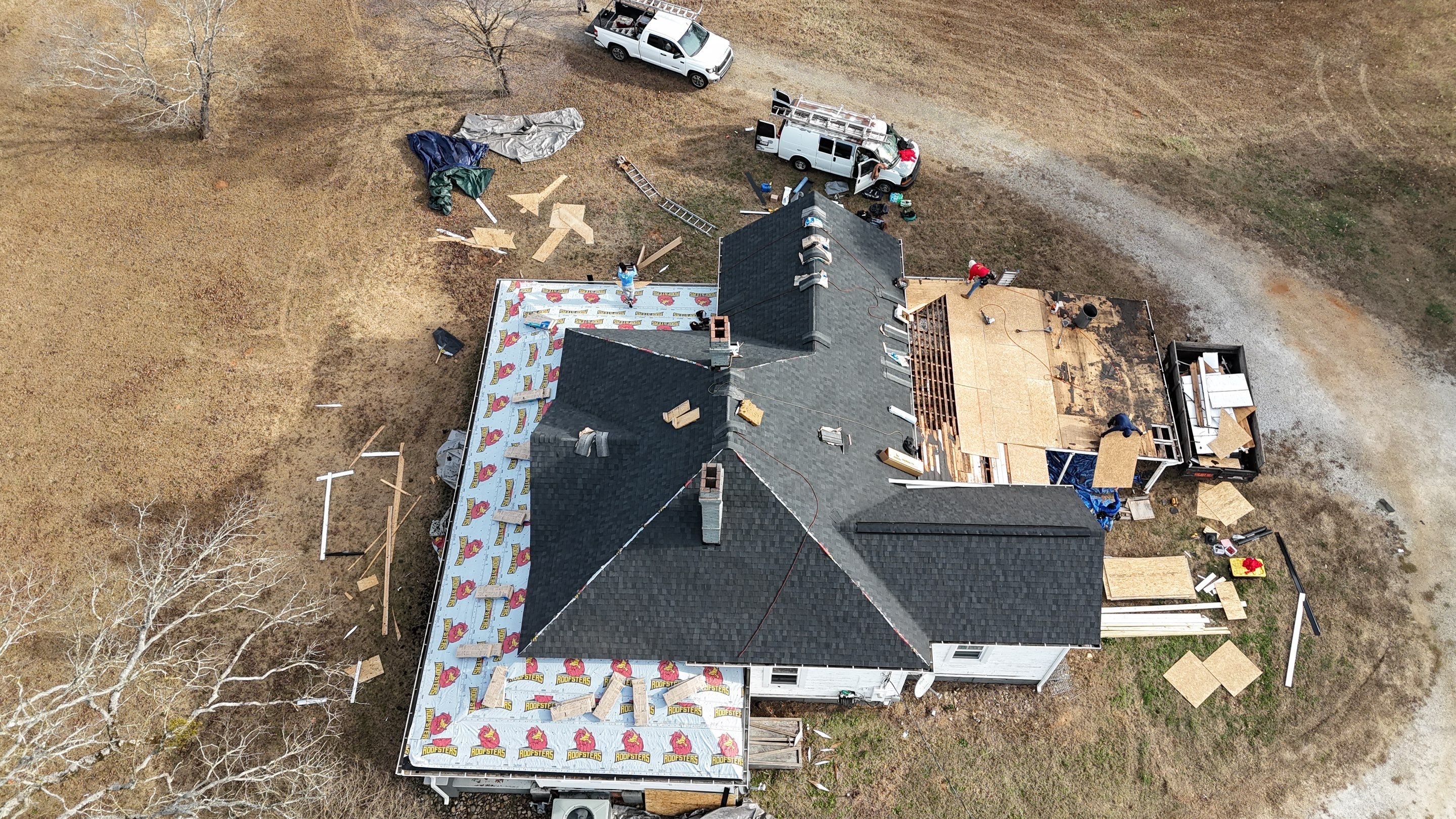 Insurance Roof Replacement in Fairplay by Roofsters