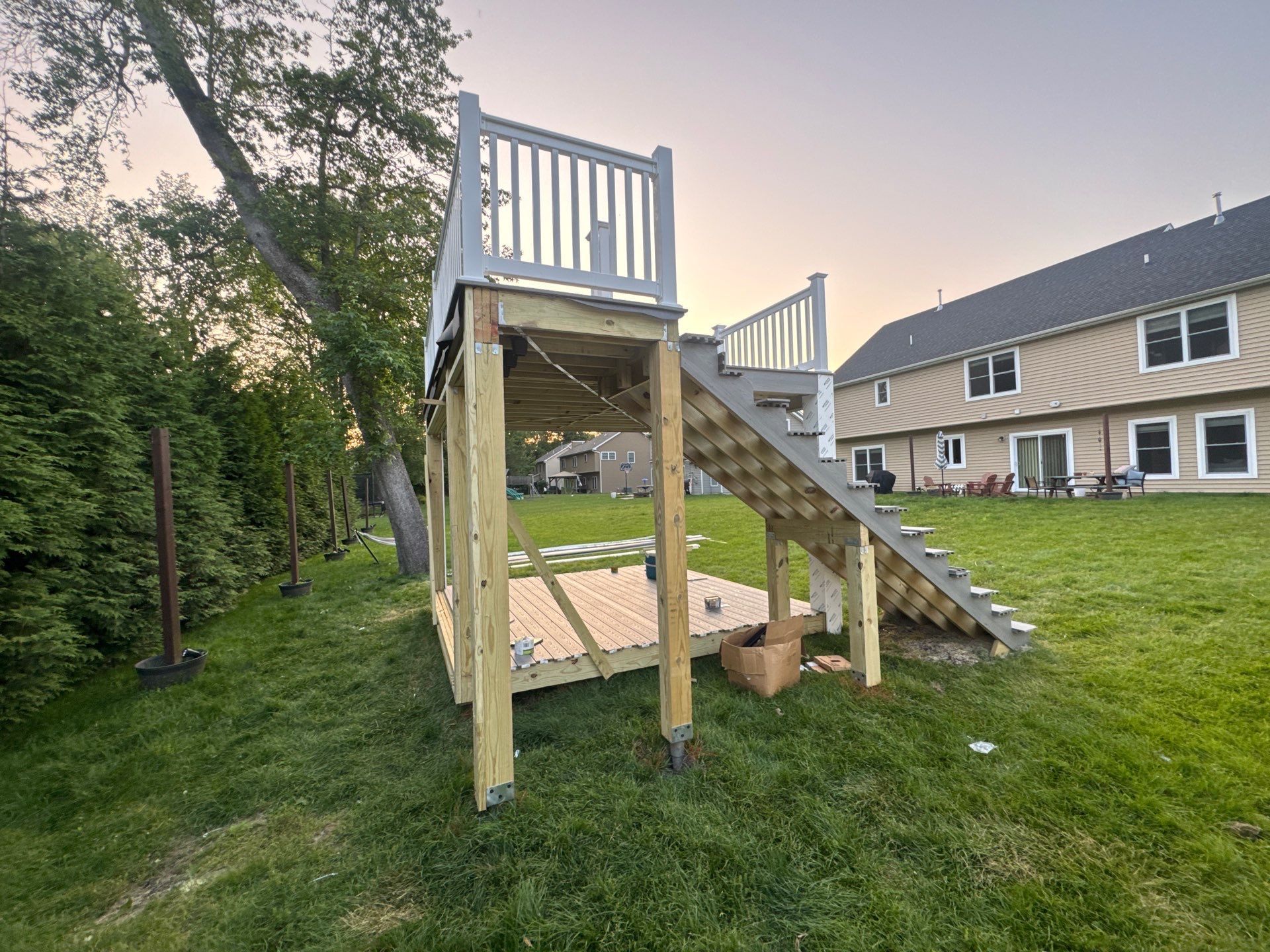 New Deck in Ocean Township, New Jersey by deck guardian