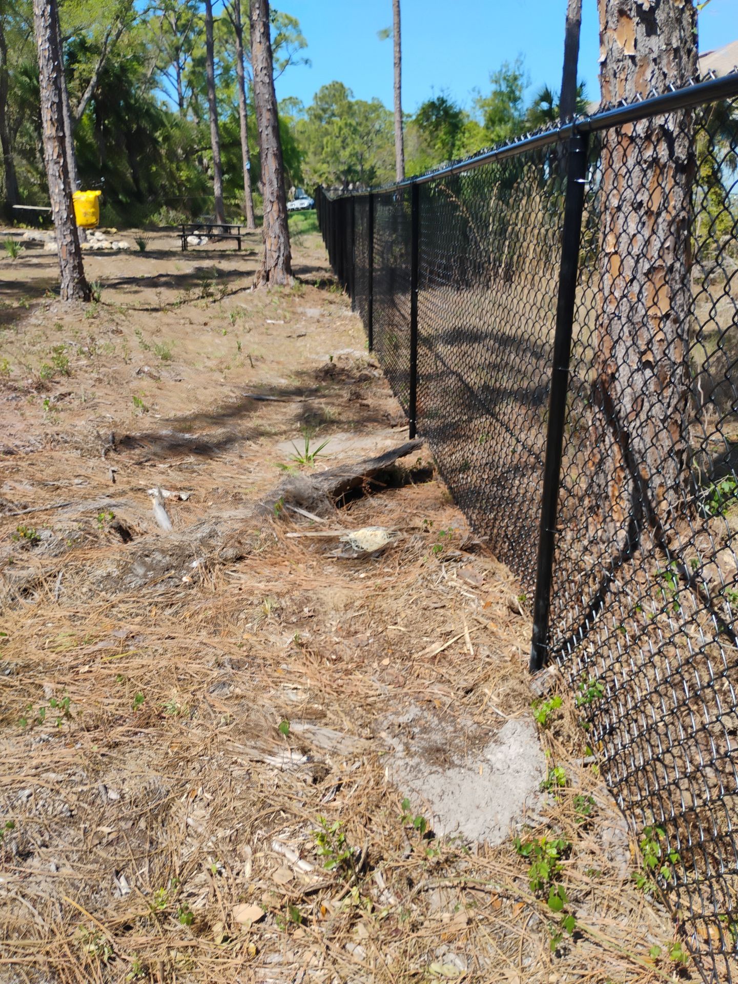 Chain Link Install in North Port by True Fence LLC