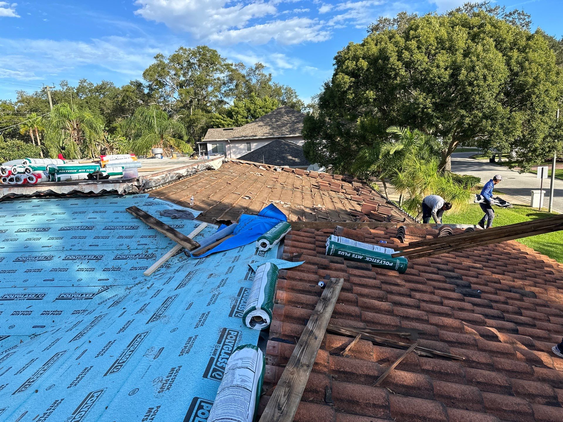 Residential Re-Roof using MS Metals, Copper Penny, Standing Seam. by First Due Roofing