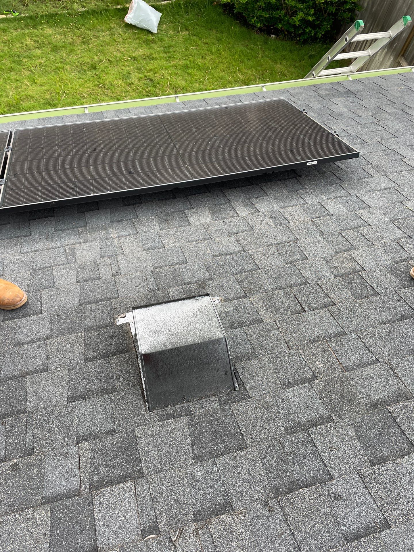 Hail Damage using Owen's Corning Duration (Lifetime) Shingles by Roof Repair Services LLC