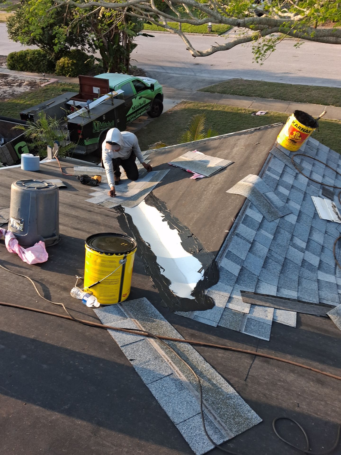 Project in Clearwater 33755 by Mitchell Roofing Company LLC 