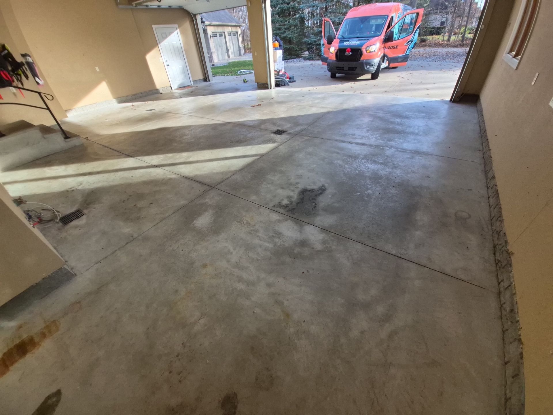 Project in Frankenmuth by Wise Coatings of Central Michigan