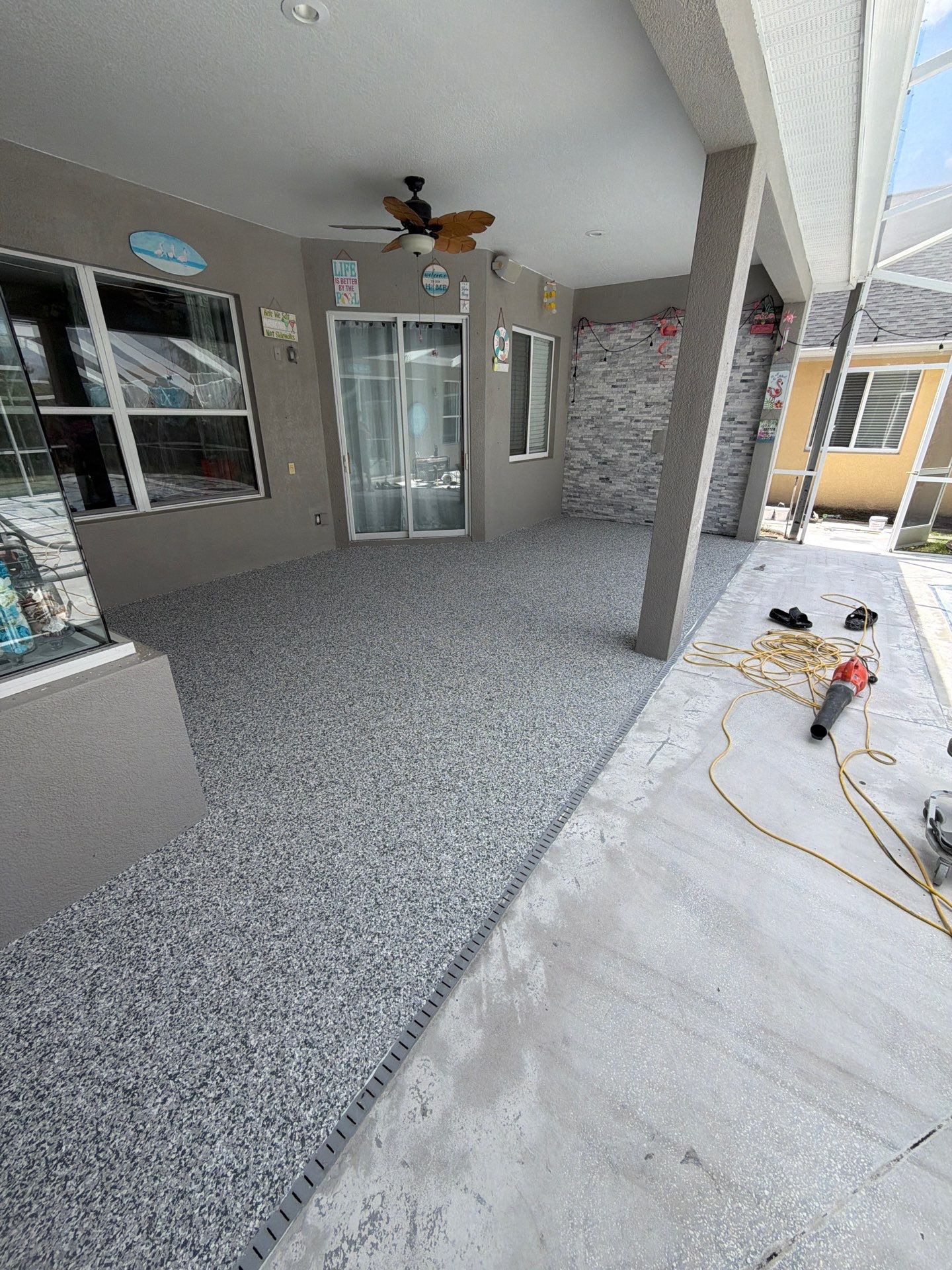 Land O' Lakes Pool Deck Coating by Performance Floors & Coating