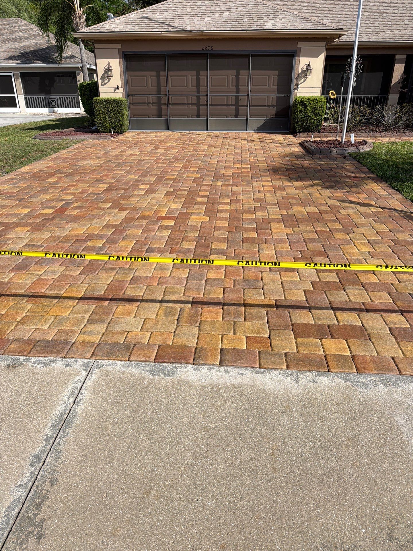 Paver Driveway and Walkway Sealing in Sun City Center by Supreme Paver Experts