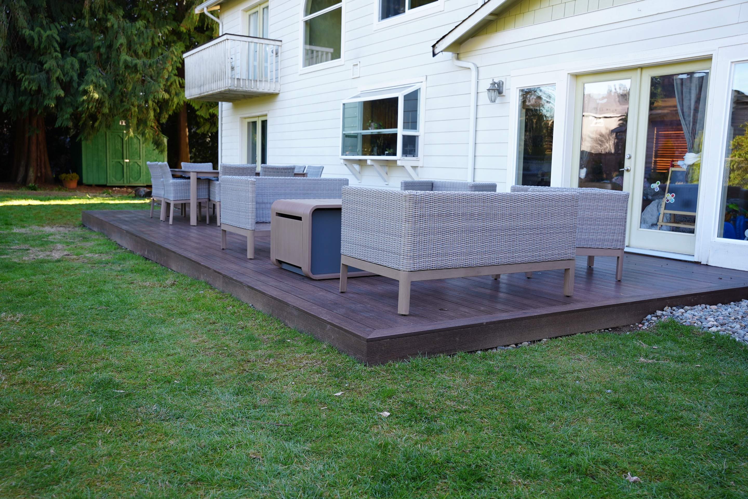 Daniel | Back Deck Installation  by Jireh Asphalt & Concrete Inc 