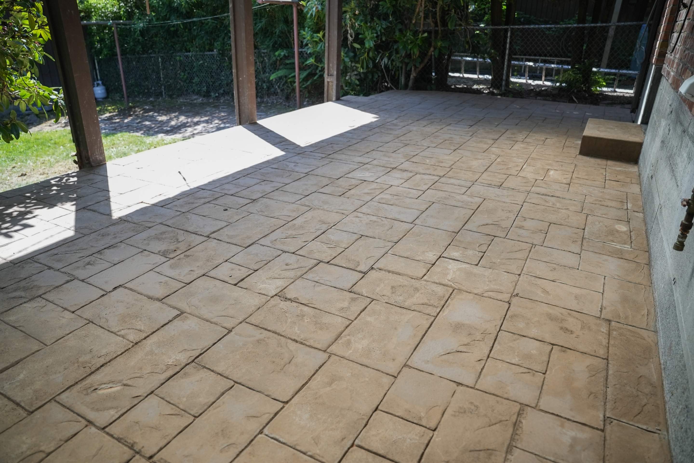Stamped Concrete Patio | Seattle  by Jireh Asphalt & Concrete Inc 