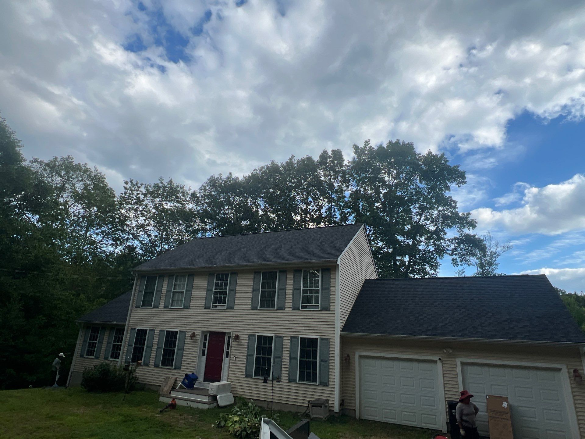 IKO Roof Installation in Deerfield, NH by Tall pine roofing