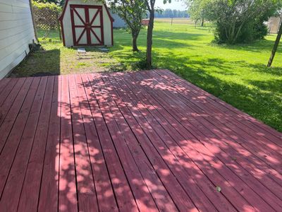 Clean, stain, and seal
