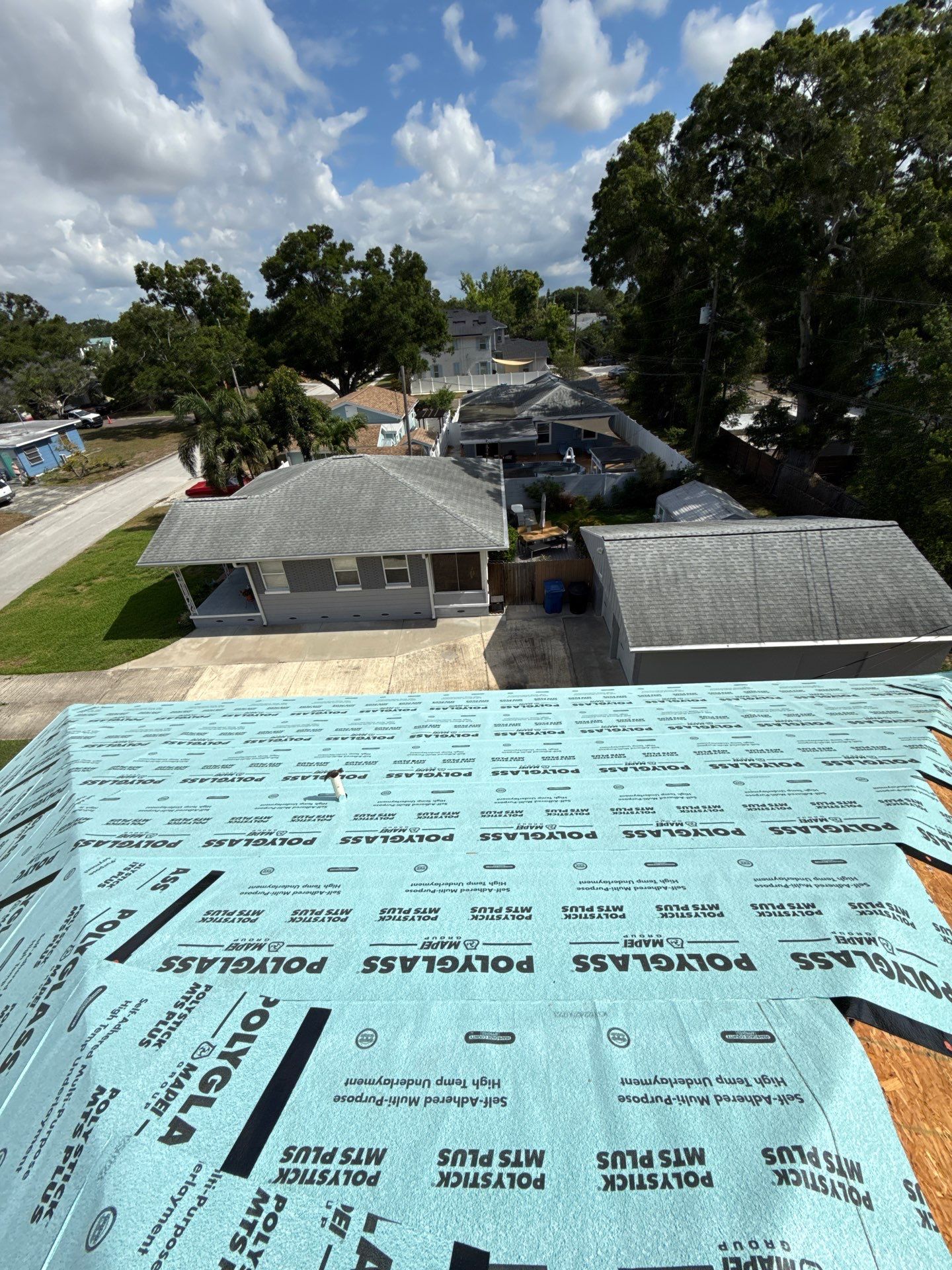 Project in St. Petersburg 33713 by Mitchell Roofing Company LLC 