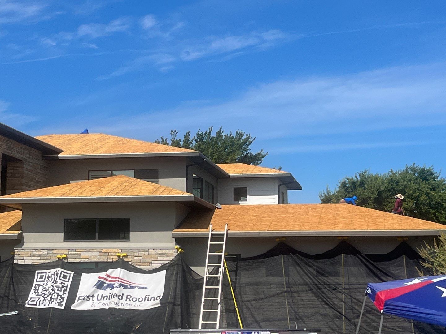 Colleyville Estate Re-Roof Project by First United Roofing & Construction