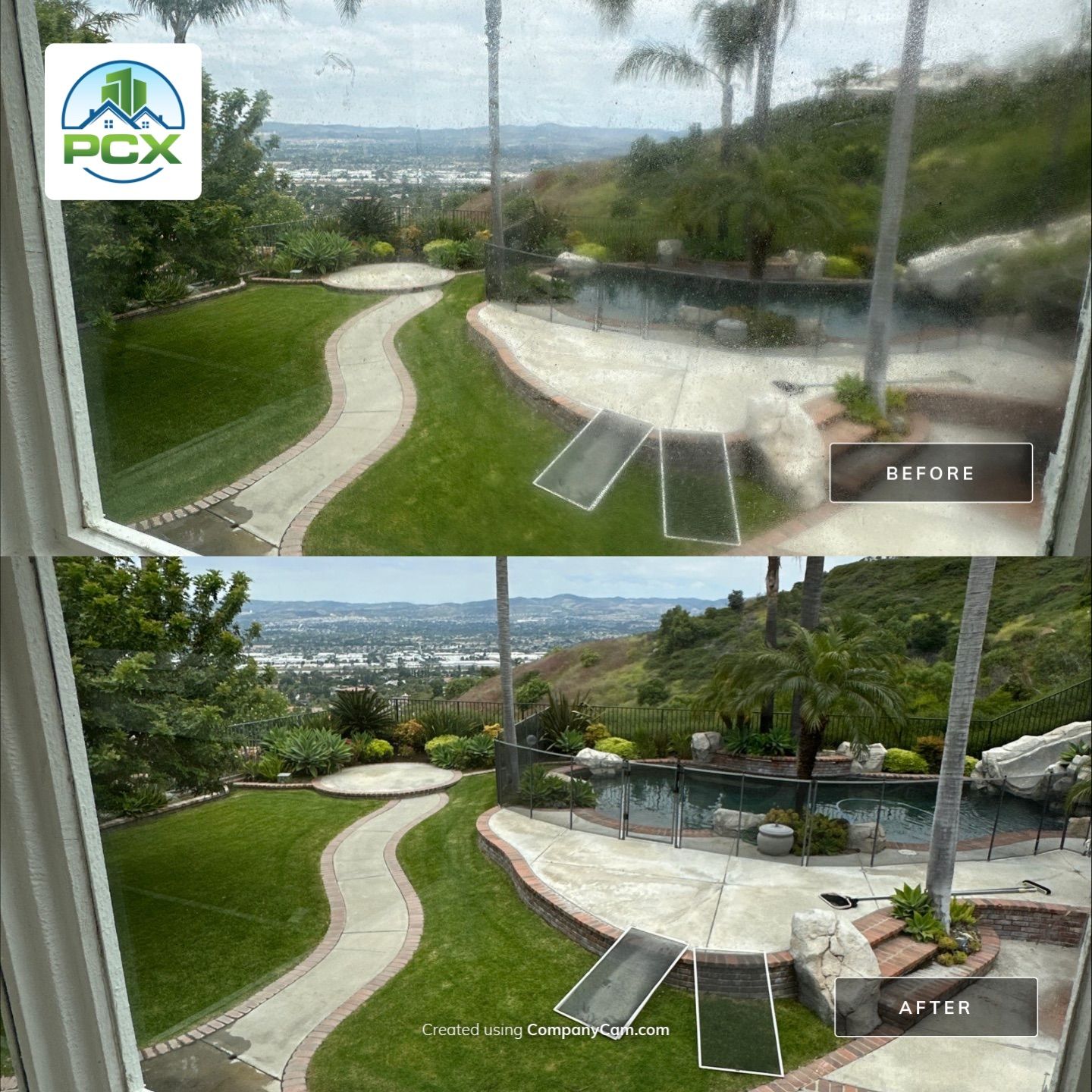 Gutter flush and window cleaning by Property Cleaning Experts, LLC