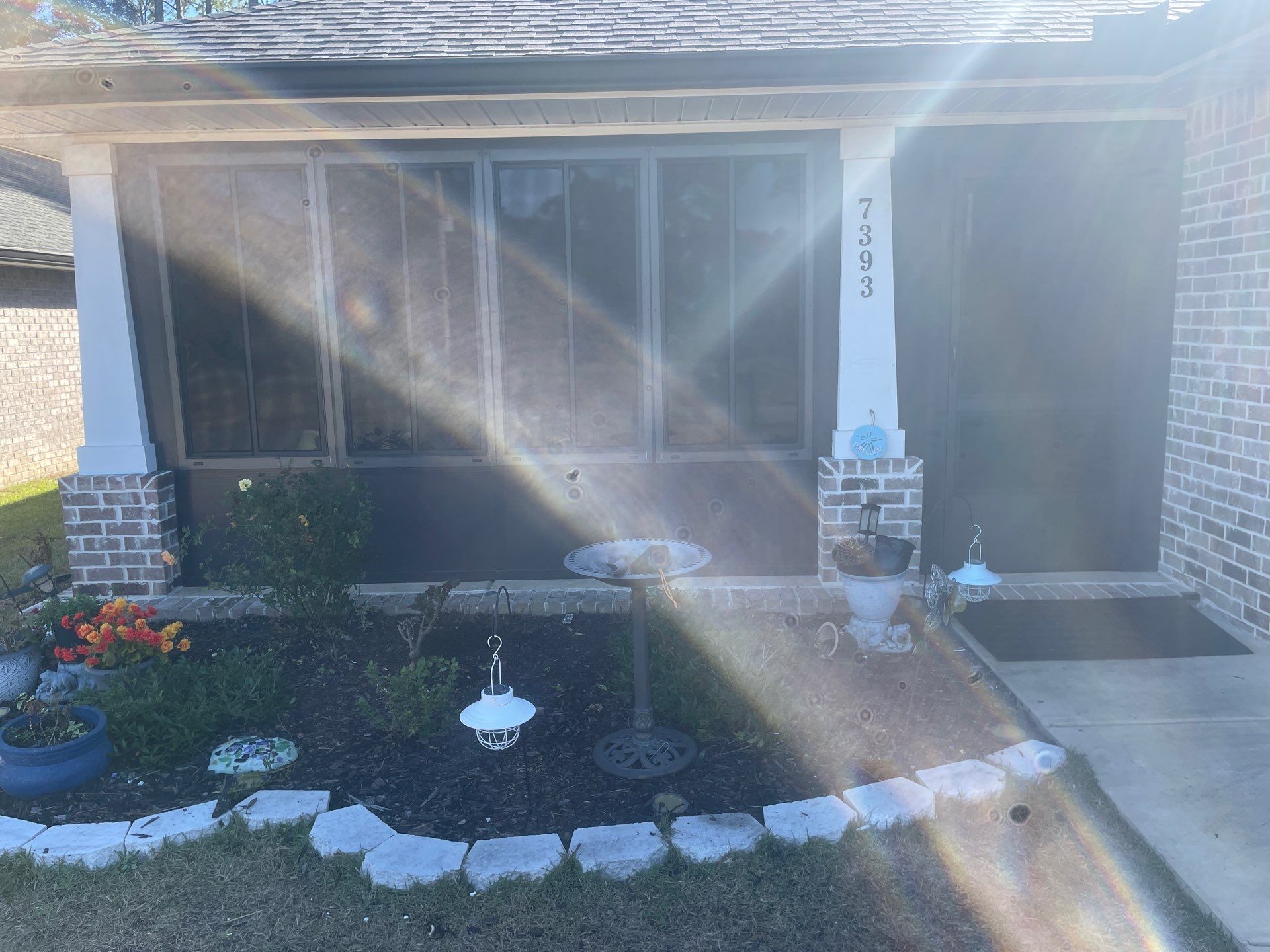 Vinyl Pane Sunroom using Colorbeam by Titan Sunrooms
