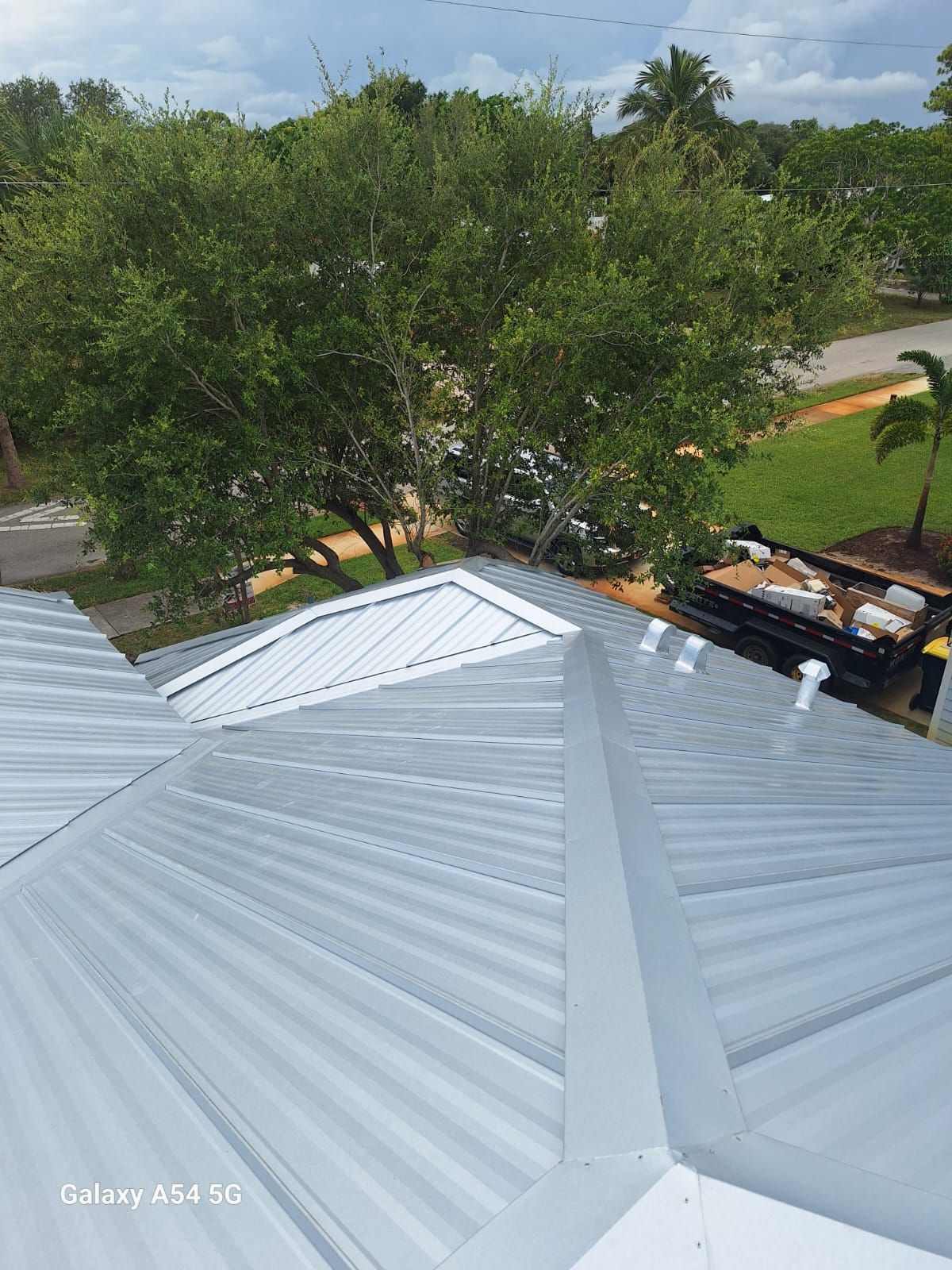 24ga 1" Nail-Strip Mill Finish by Total Roofing System The Metal Roof Experts