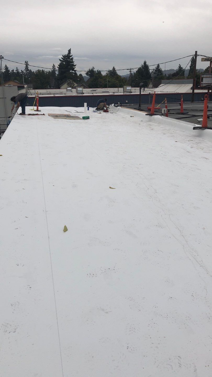 Commercial Roofing Repair using GAF 60Mil TPO  by Orezona Building & Roofing Company, Inc.