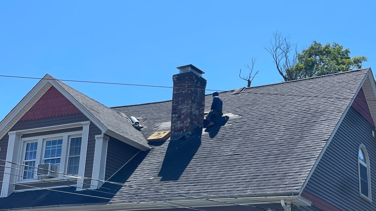 Chimney & Valley Leak Repair with New Lead Flashing and Cricket Rebuild by Sensible Home Solutions