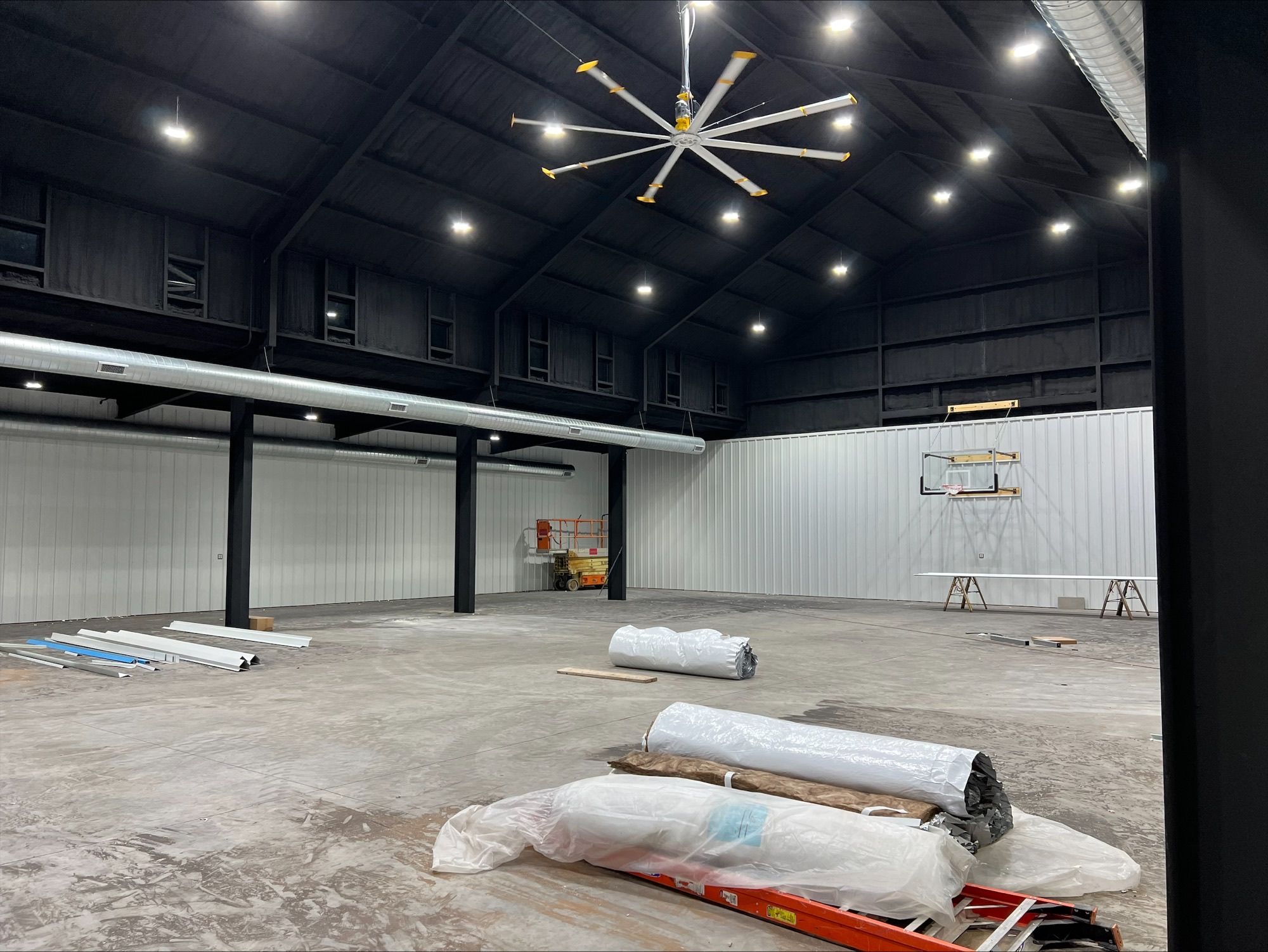 West Texas Home Gym 50x90 by Sport Court Austin