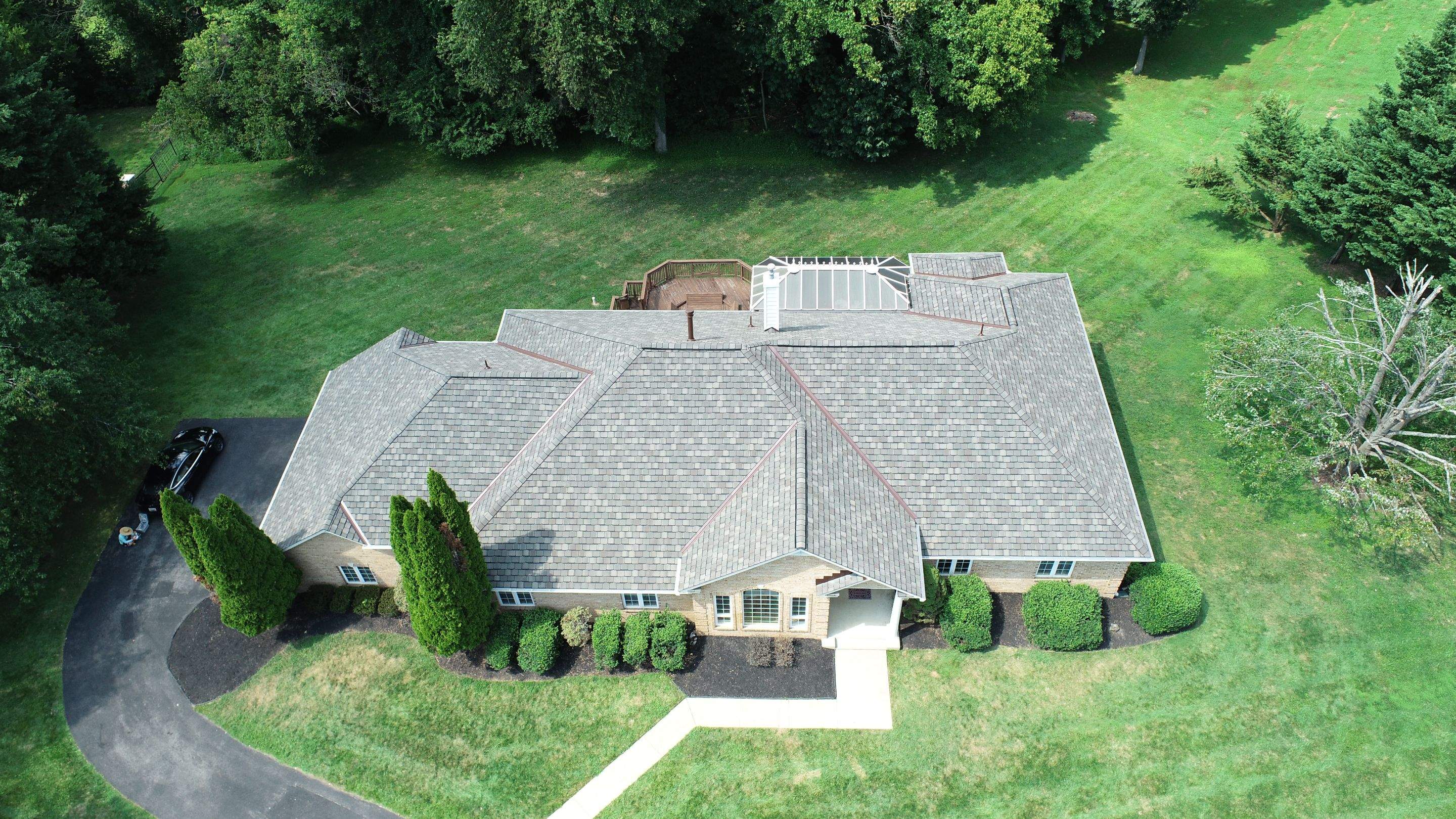 Roof Replacement using Certainteed Grand Manor Shingles by American Home Contractors