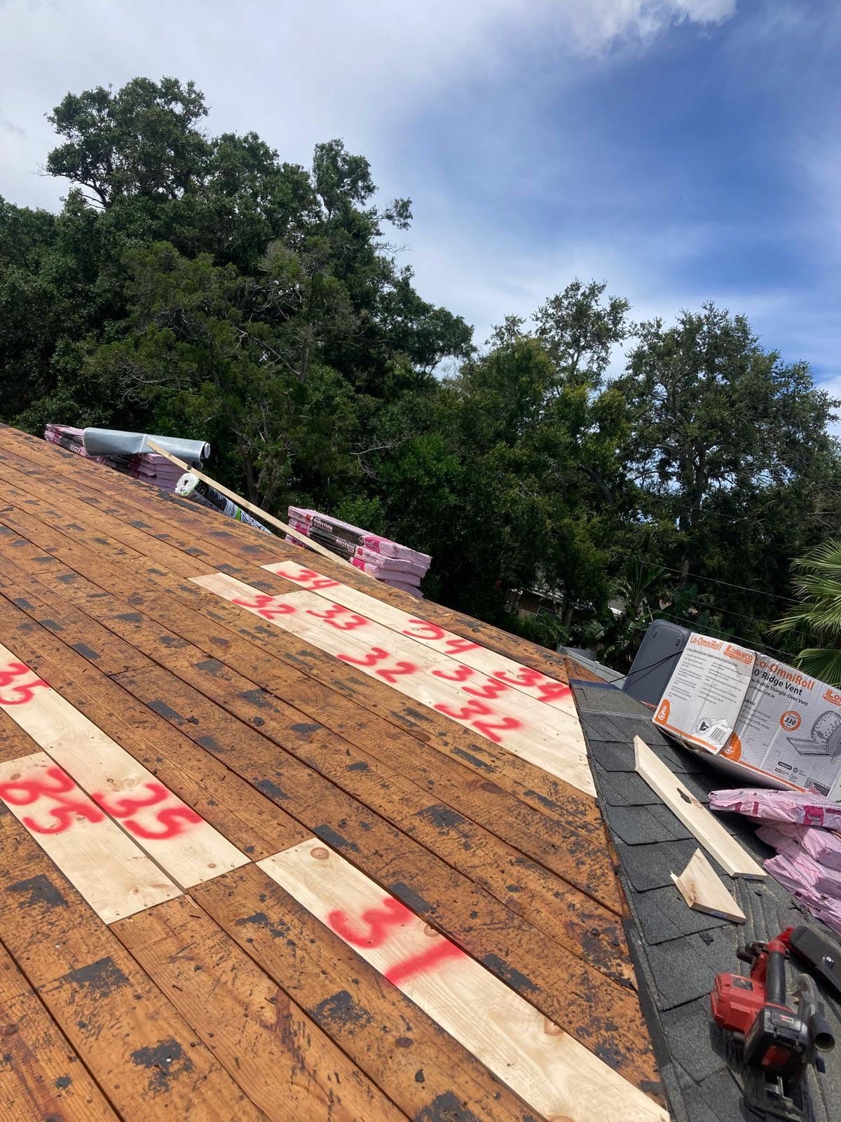 Project in Clearwater 33765 by Mitchell Roofing Company LLC 