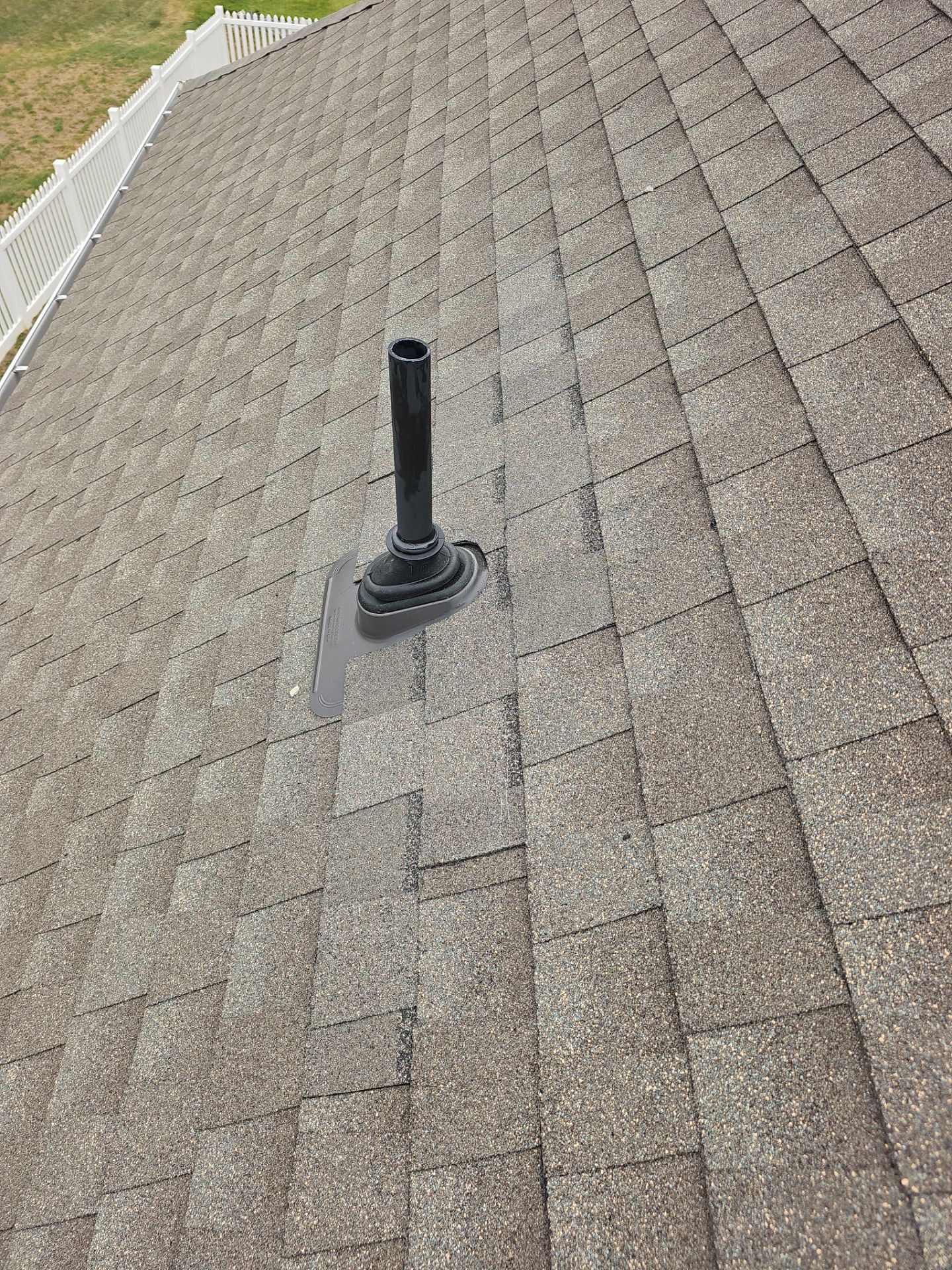 Roof Repair - Ridge Vent, Vent Flashing Boot, and Slate Vent Replacement by Winchester Roofing