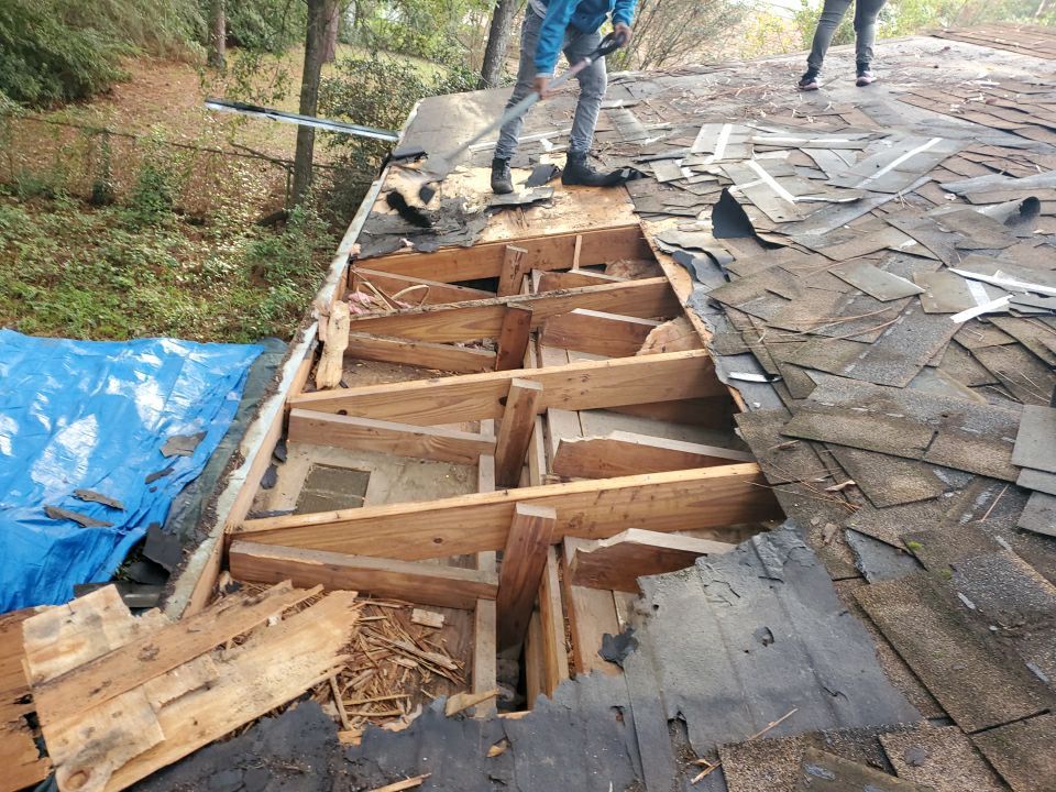 Residential Roofing Repair using Roof Replacement by American Roofing & Construction LLC