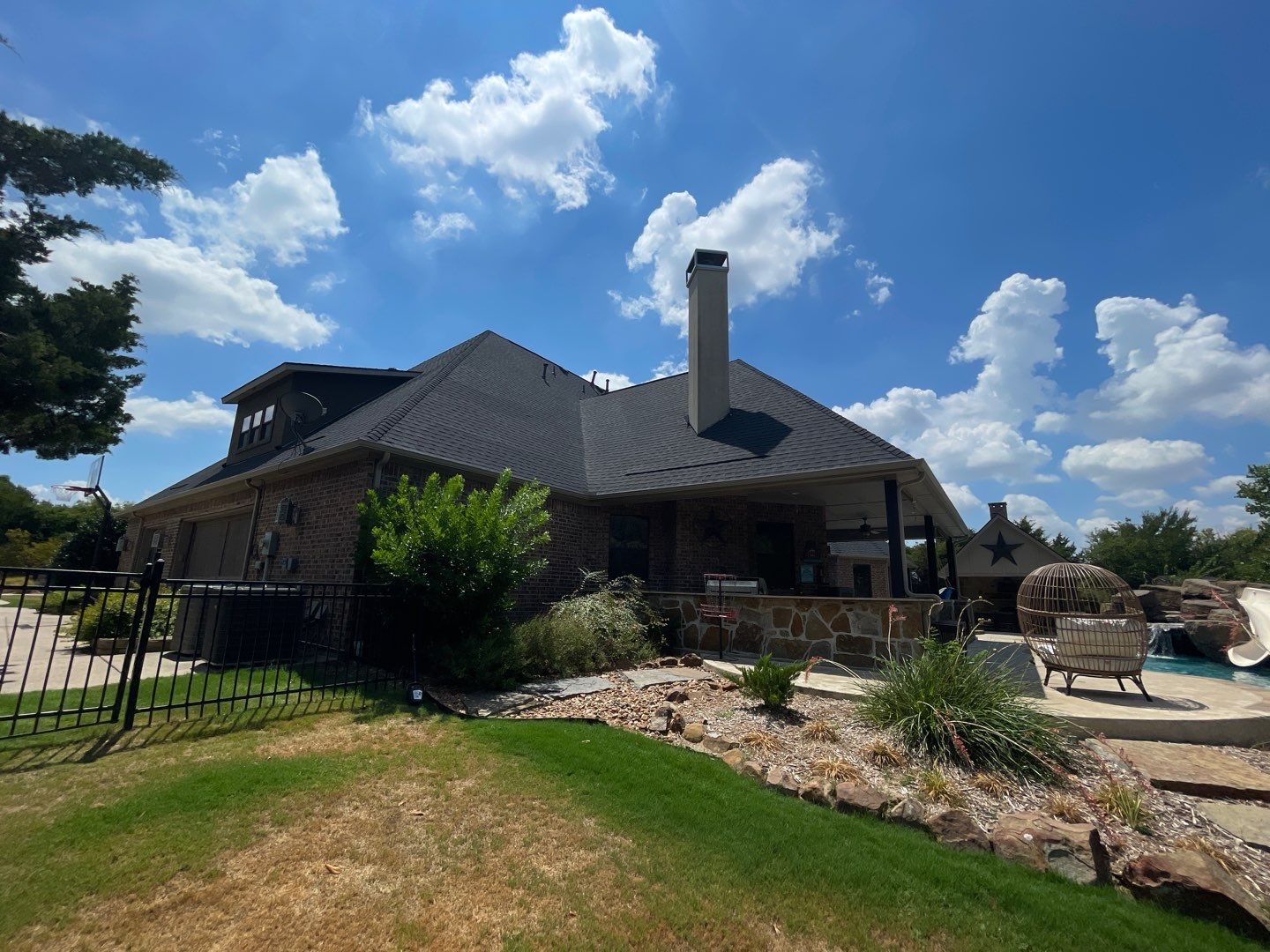 Beautiful Estate in Far North Texas - Storm Damage Re-Roofing by First United Roofing & Construction