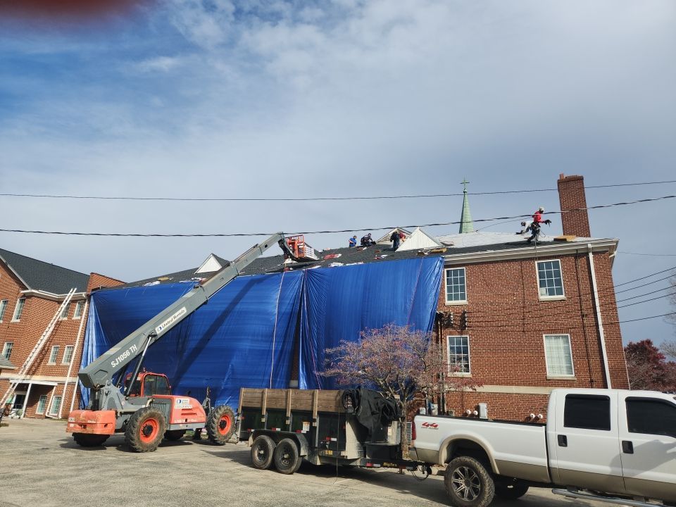 Mebane United Methodist Church by Just In Time Roofing and Restoration