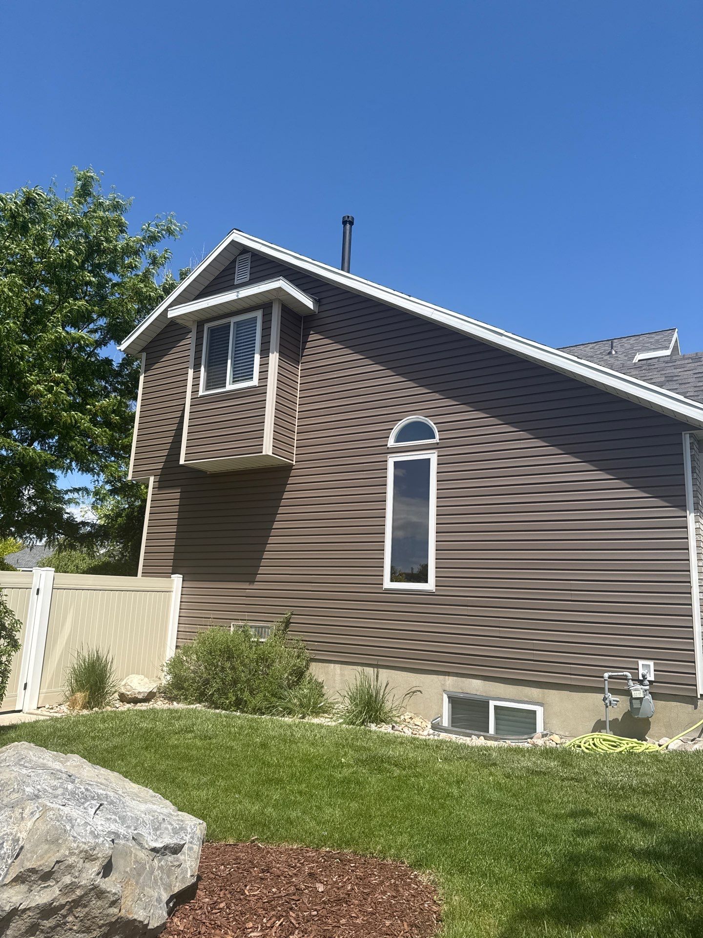 Project in Orem by Master Rain Gutters.