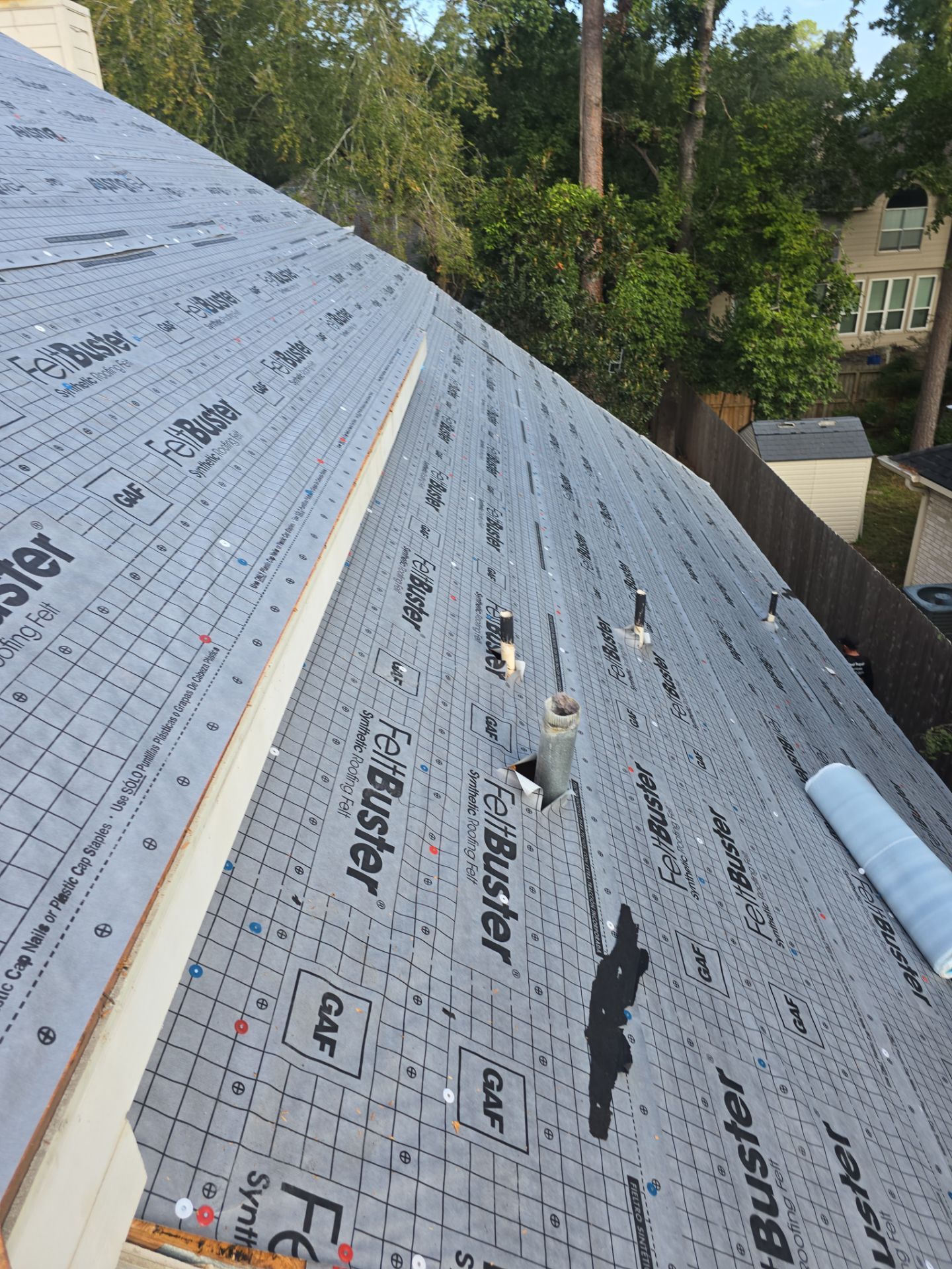 Roof Replacement in The Woodlands TX by Roof Repair Company