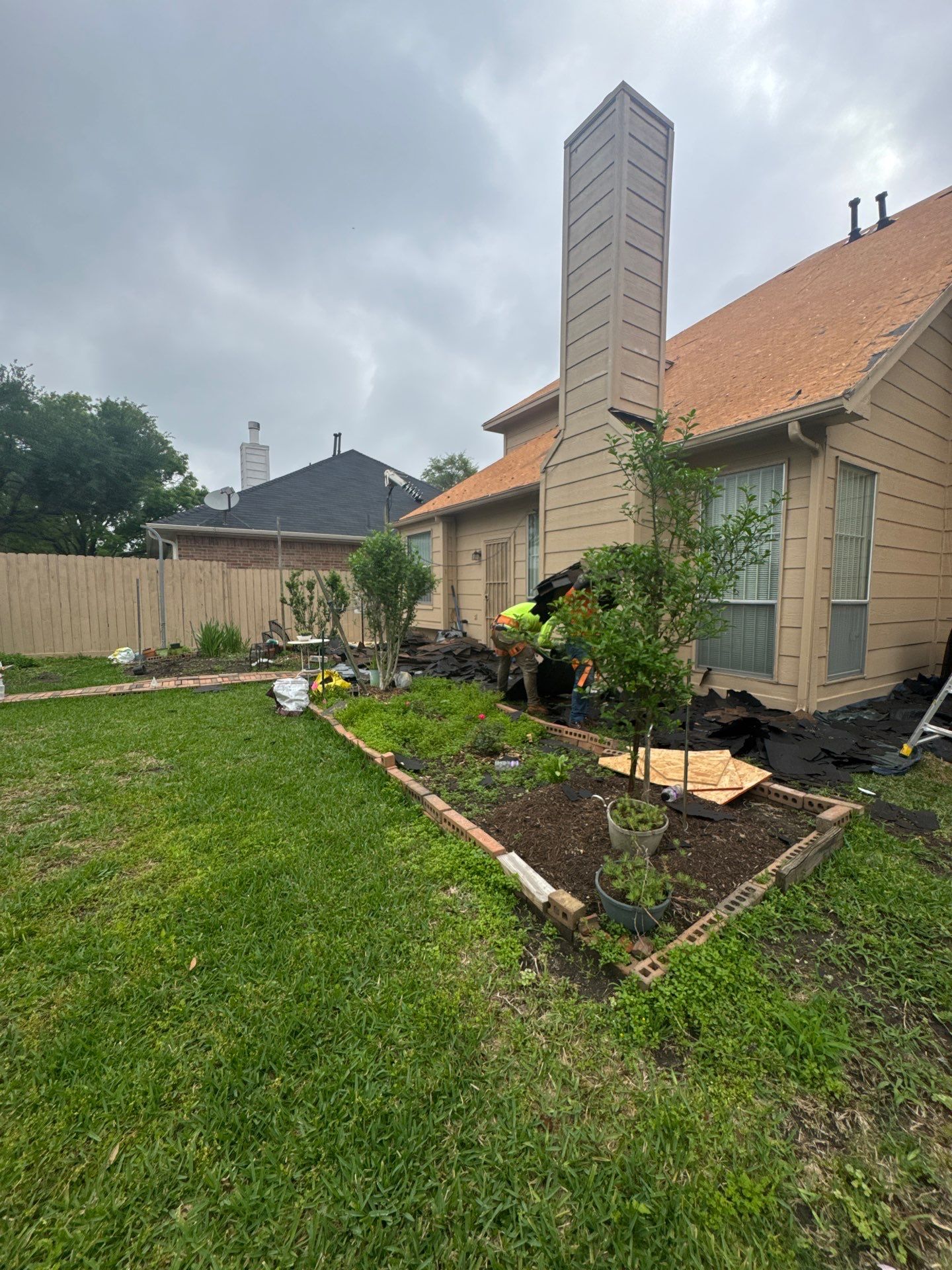 Project in Houston by Proud Roofing