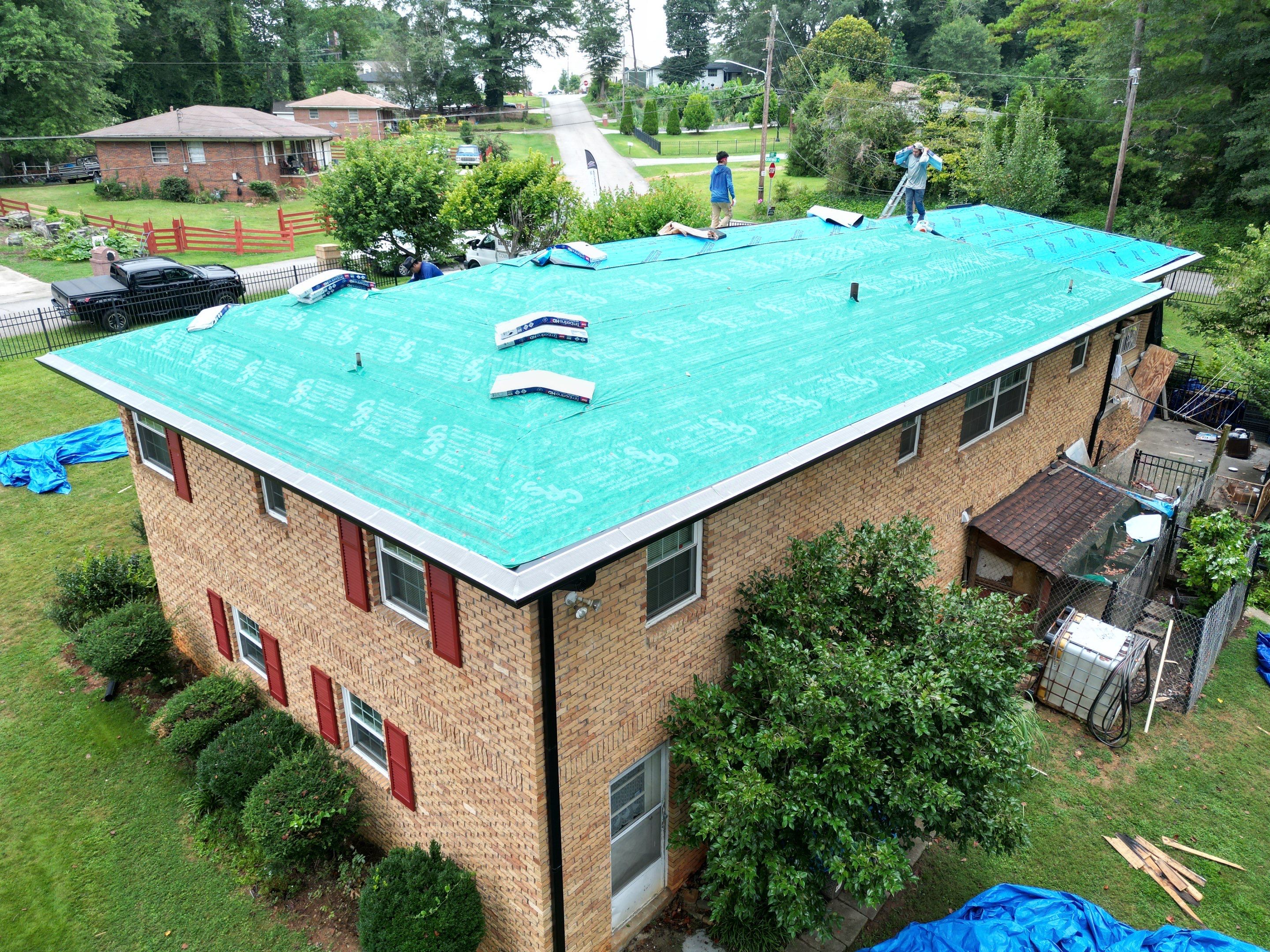 Roof replacement by Deerfield Roofing LLC