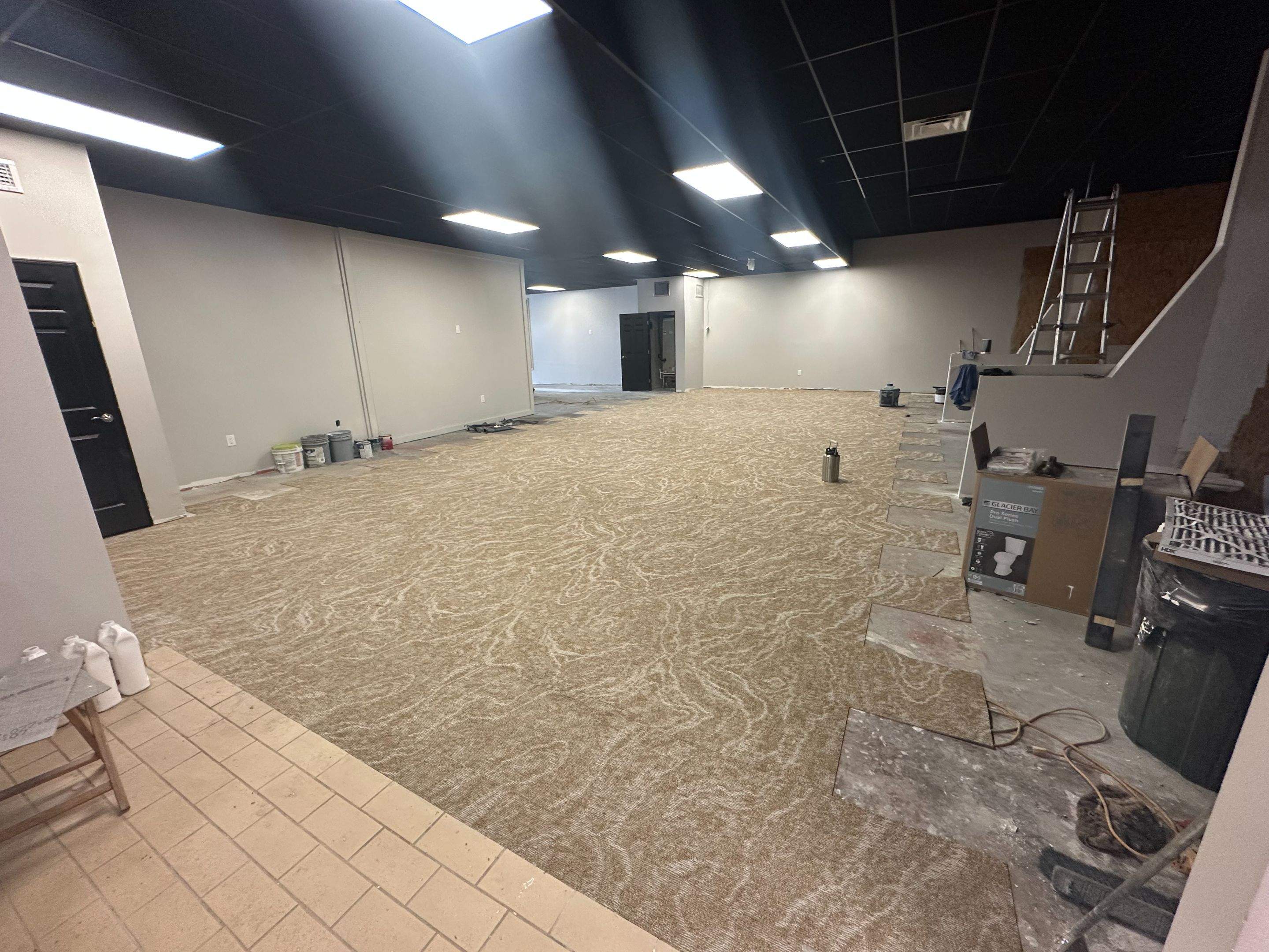 Commercial Indoor Golf Simulator Facility Buildout in Bradenton by Vertical General Contracting