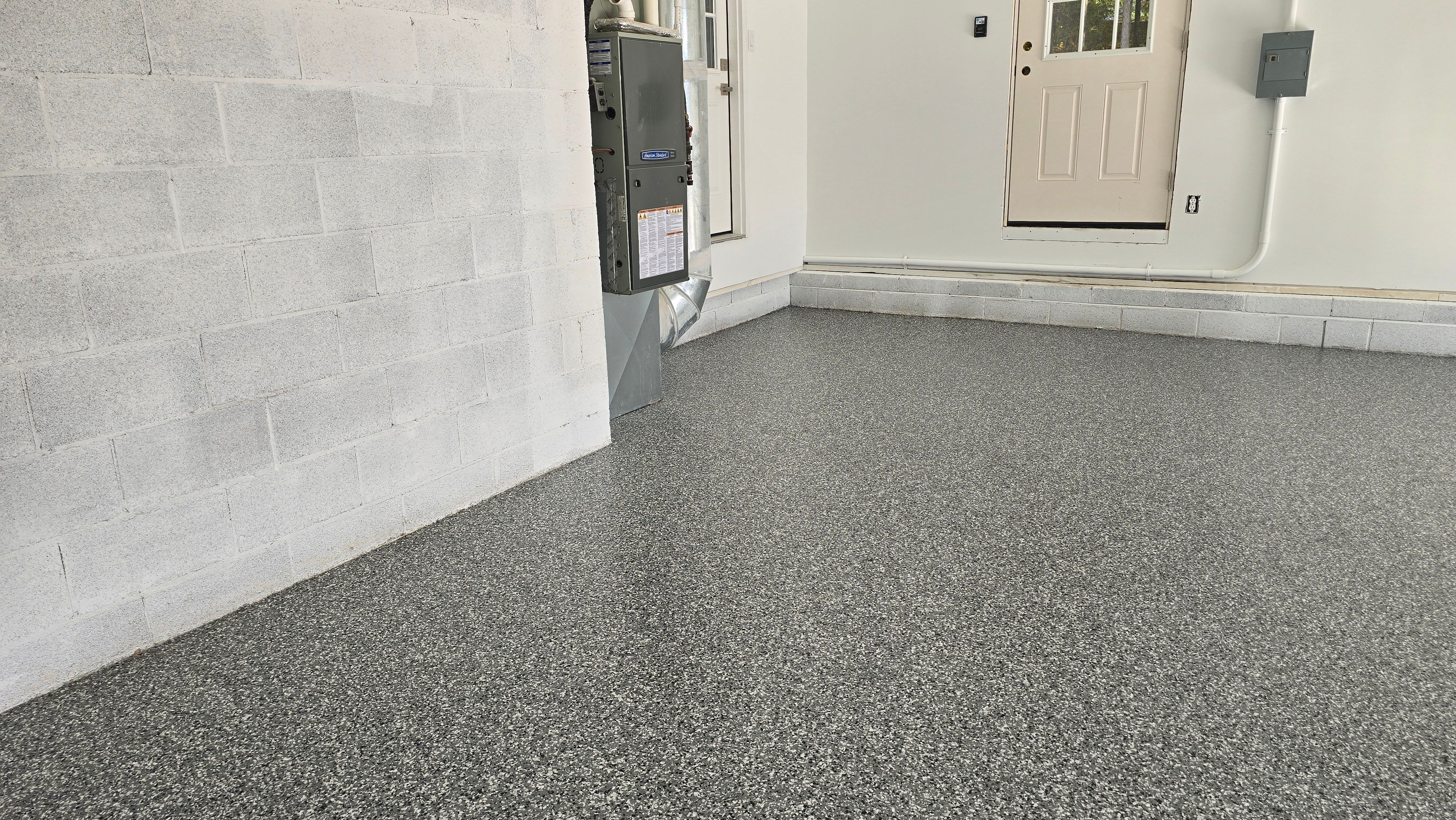 Garage using Wombat by Elite Floor Solutions