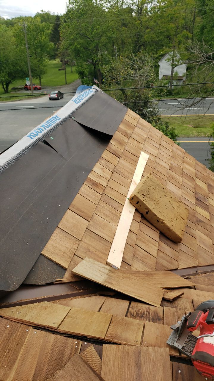 Gainesville Historic Structure: Western Red Cedar #1 Perfection G&R CCA Cedar Shakes by RM Banning, Inc.