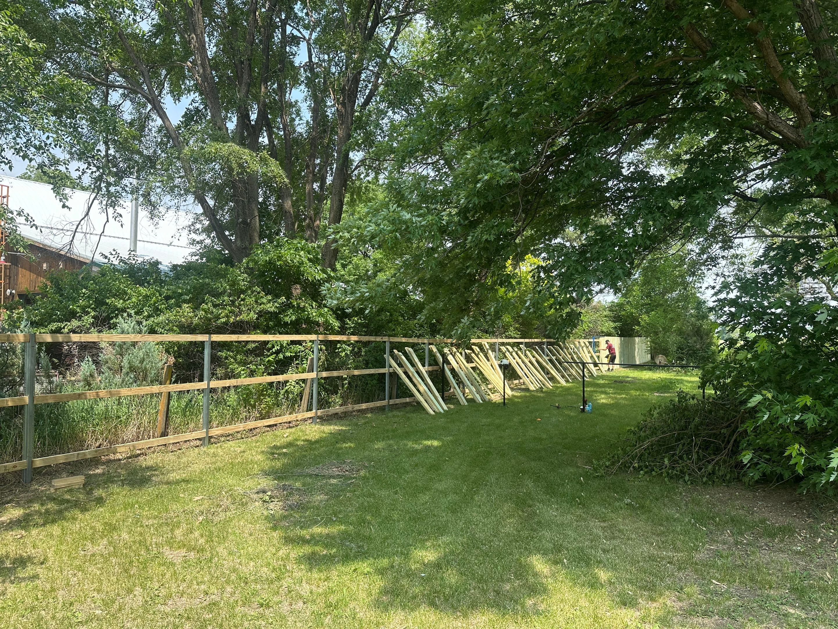 Project in Janesville by Perfect Picket Fence and Stain