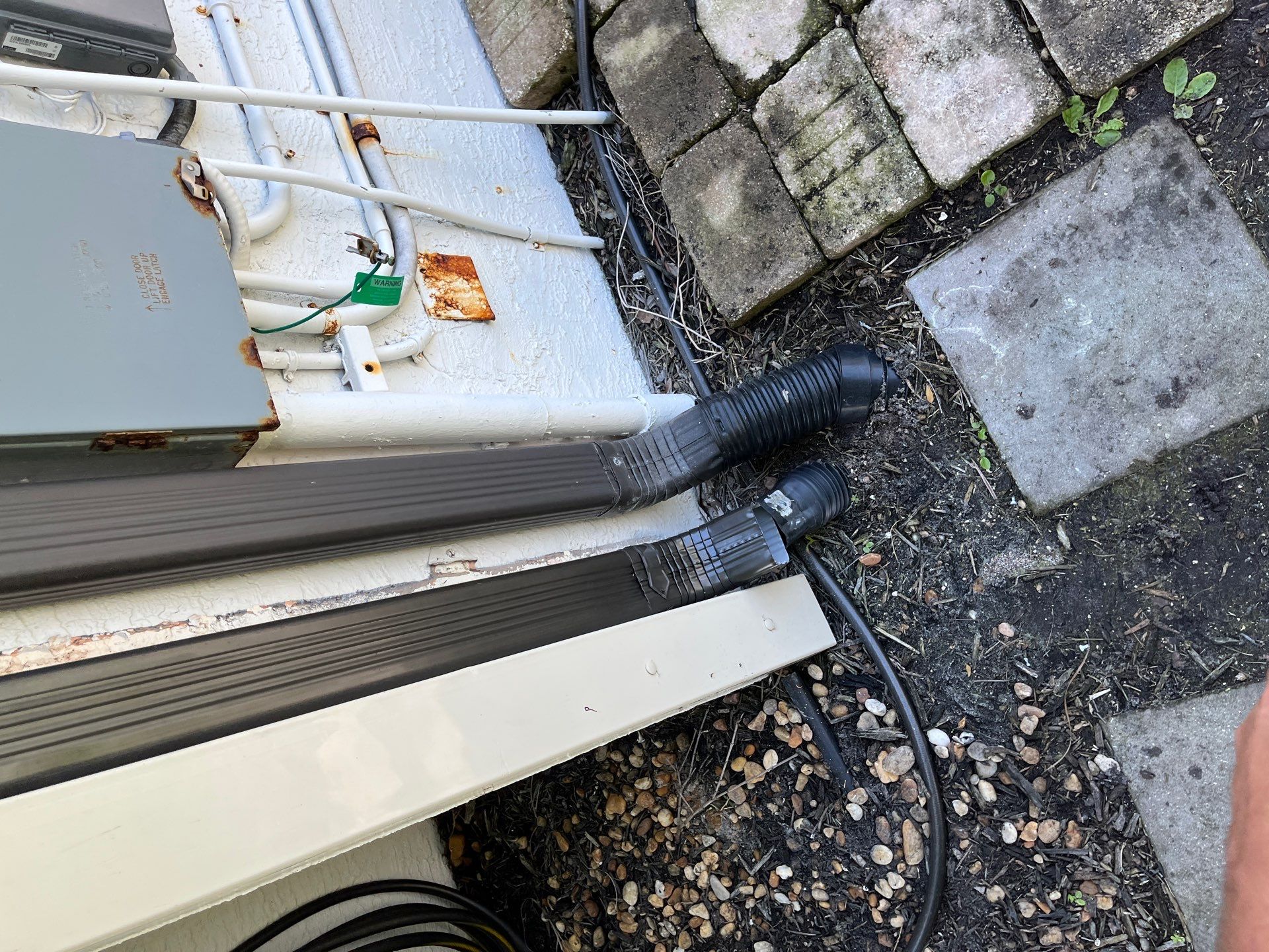 Bronze Gutter Repair and Replacement in Cape Coral FL by Gutter Professors