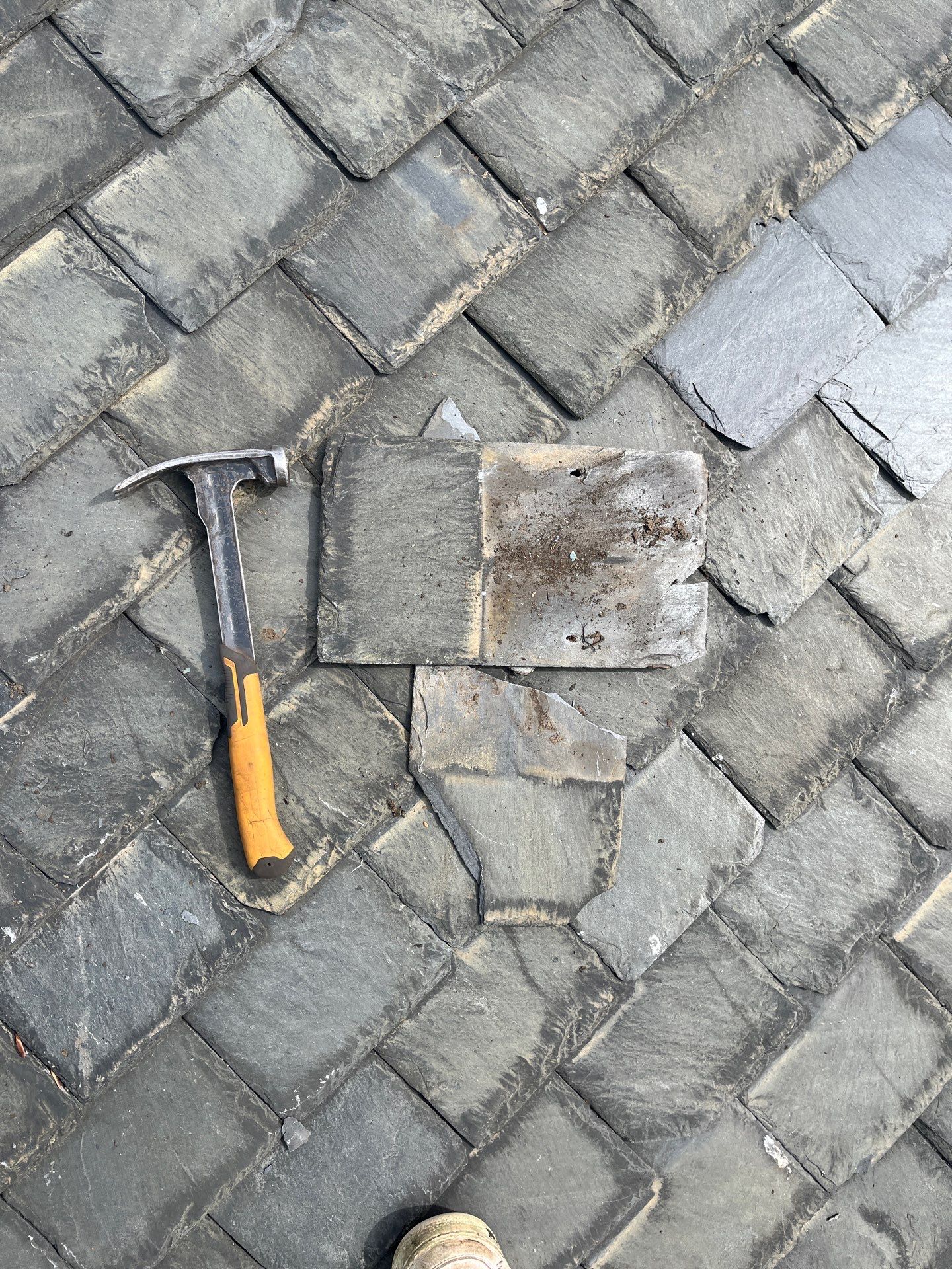 Arlington: Buckingham Slate and Carlisle Syntec TPO Roof by RM Banning, Inc.