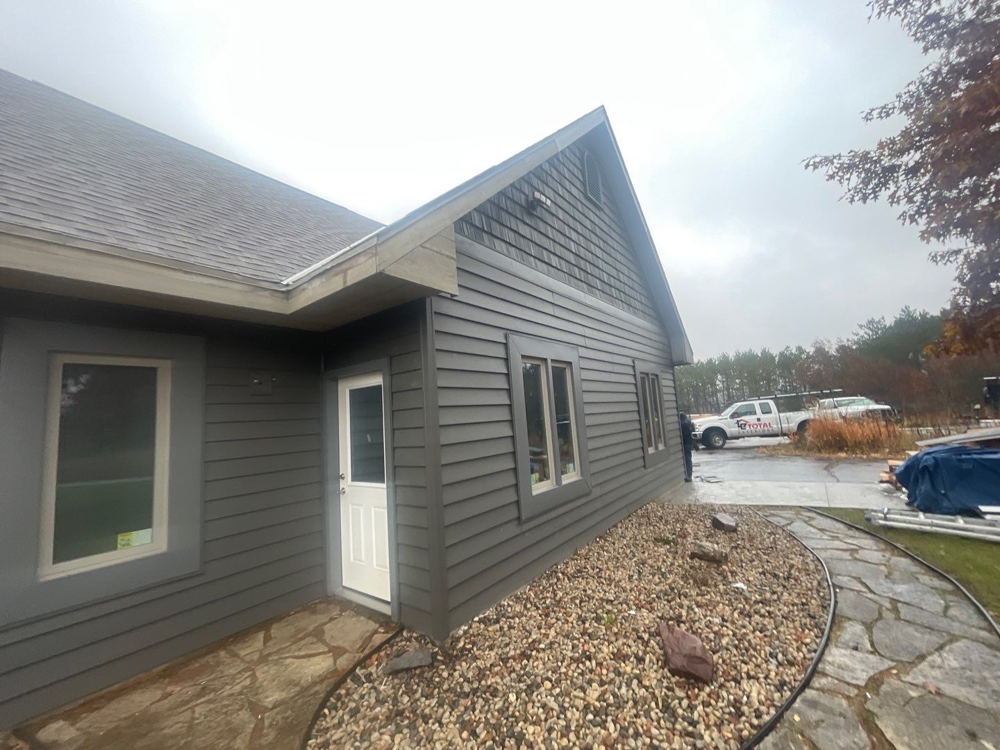 Siding Installation using Norandex Polar Wall Plus Siding, Window Wraps by Total Exteriors