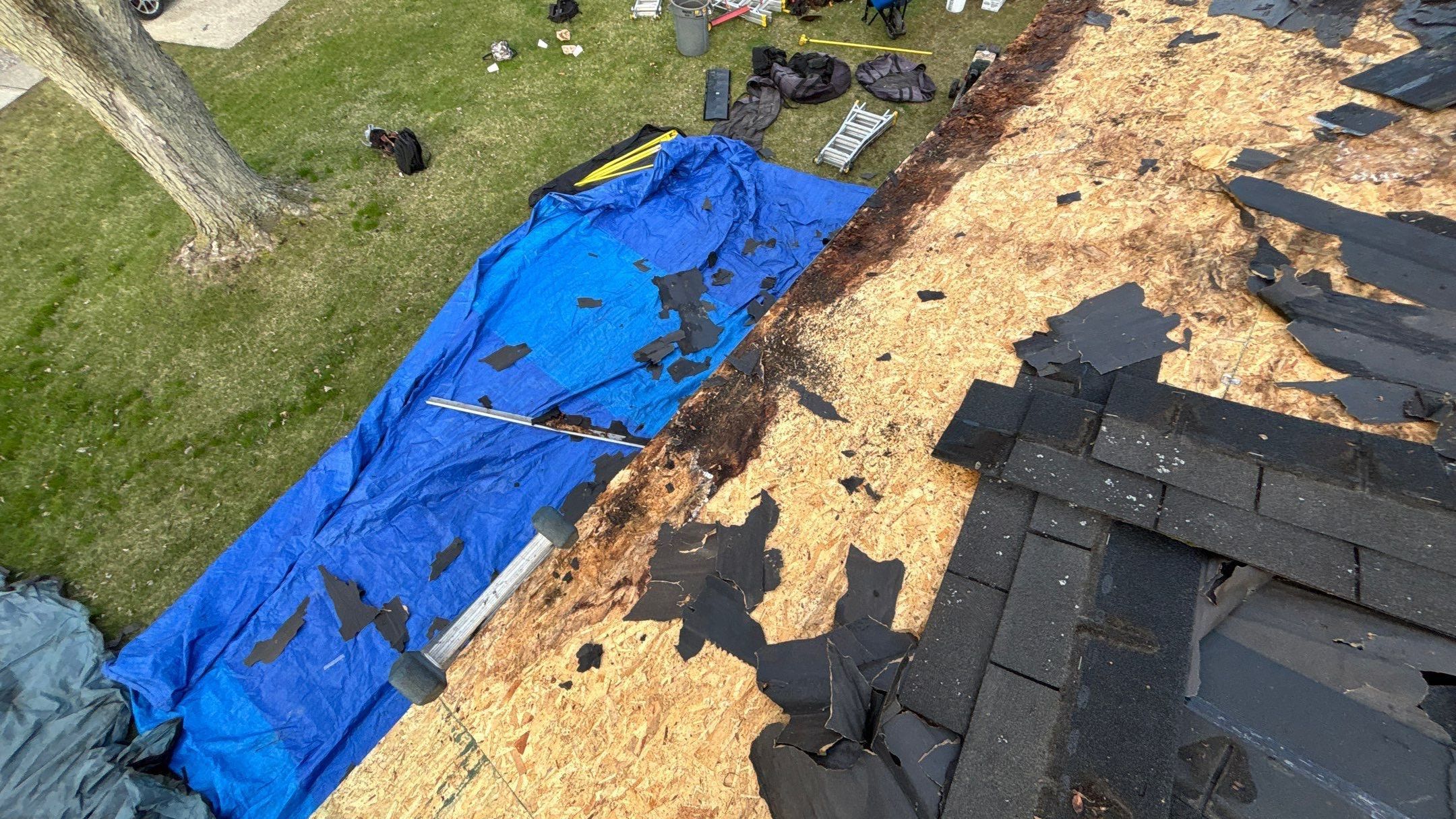 Roof Replacement using Owens Corning Sierra Gray by 180 Contractors