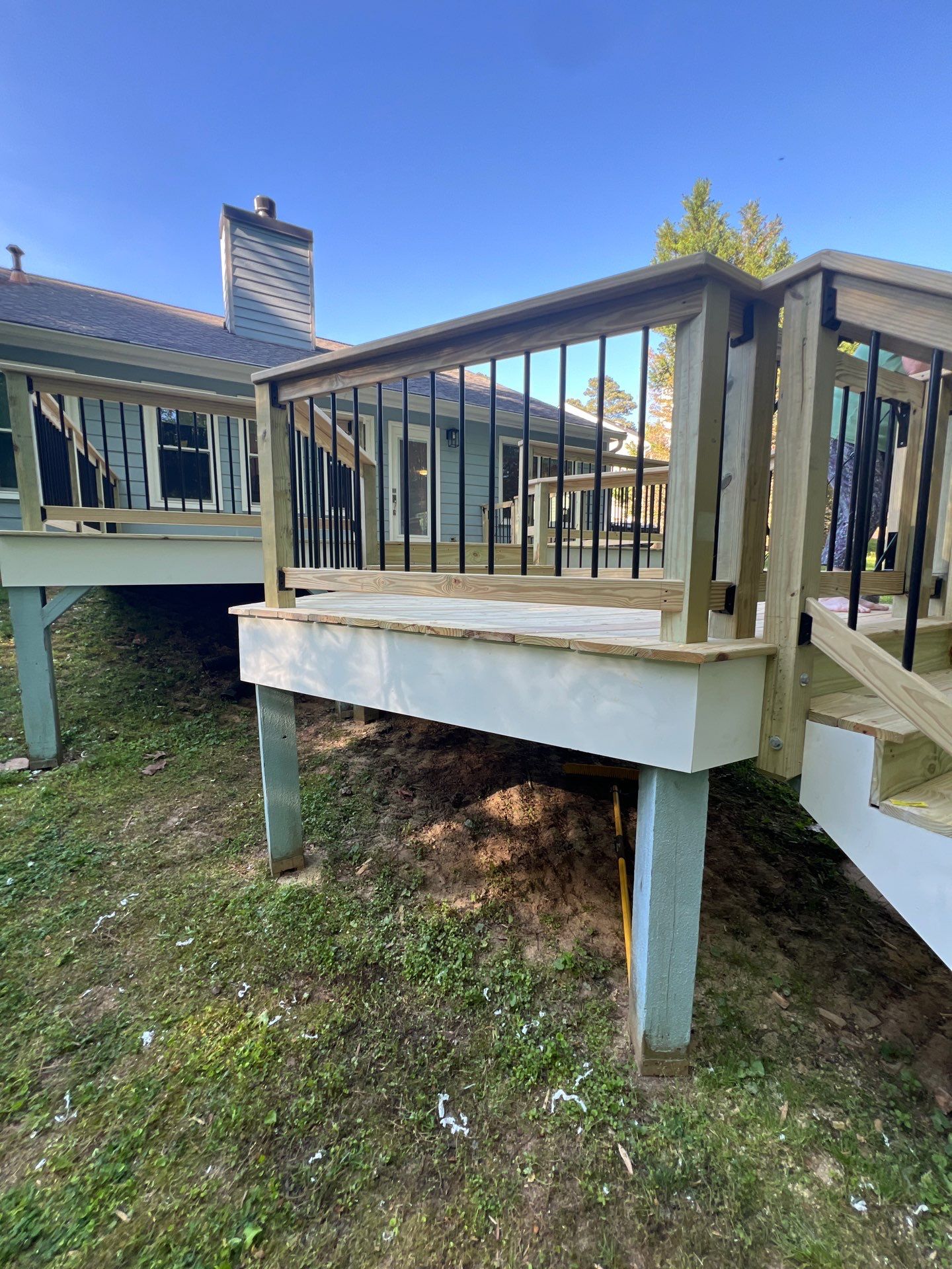Marietta, GA Deck Resurface using Pressure Treated Pine by Nelson Exteriors 