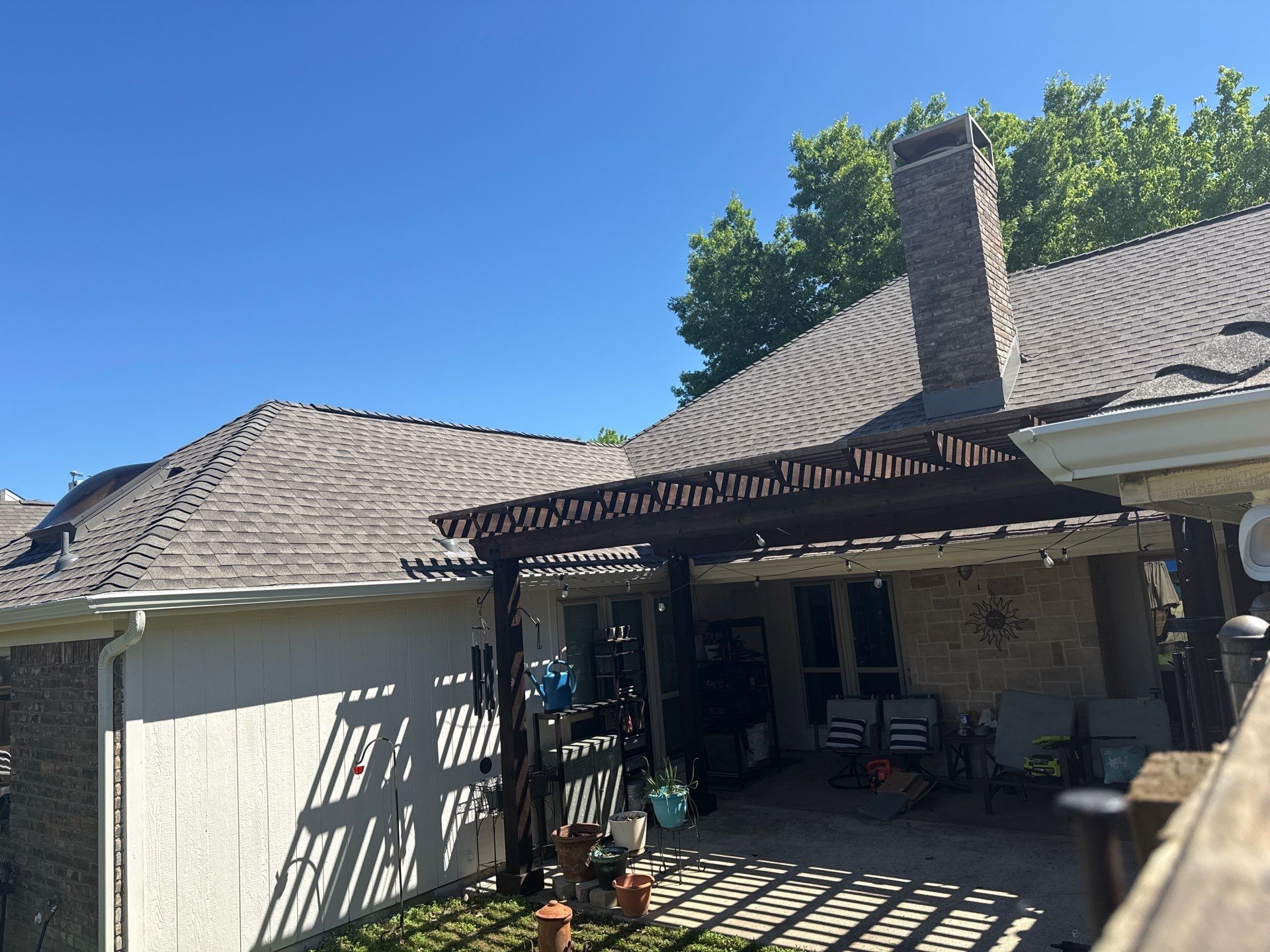Project in Allen by Zeus Exteriors