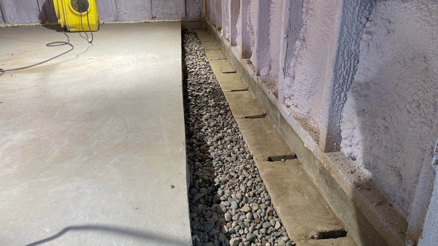 Interior Drain Tile & Sump Pump Installation in Delano, MN by Waterproofing Northeast