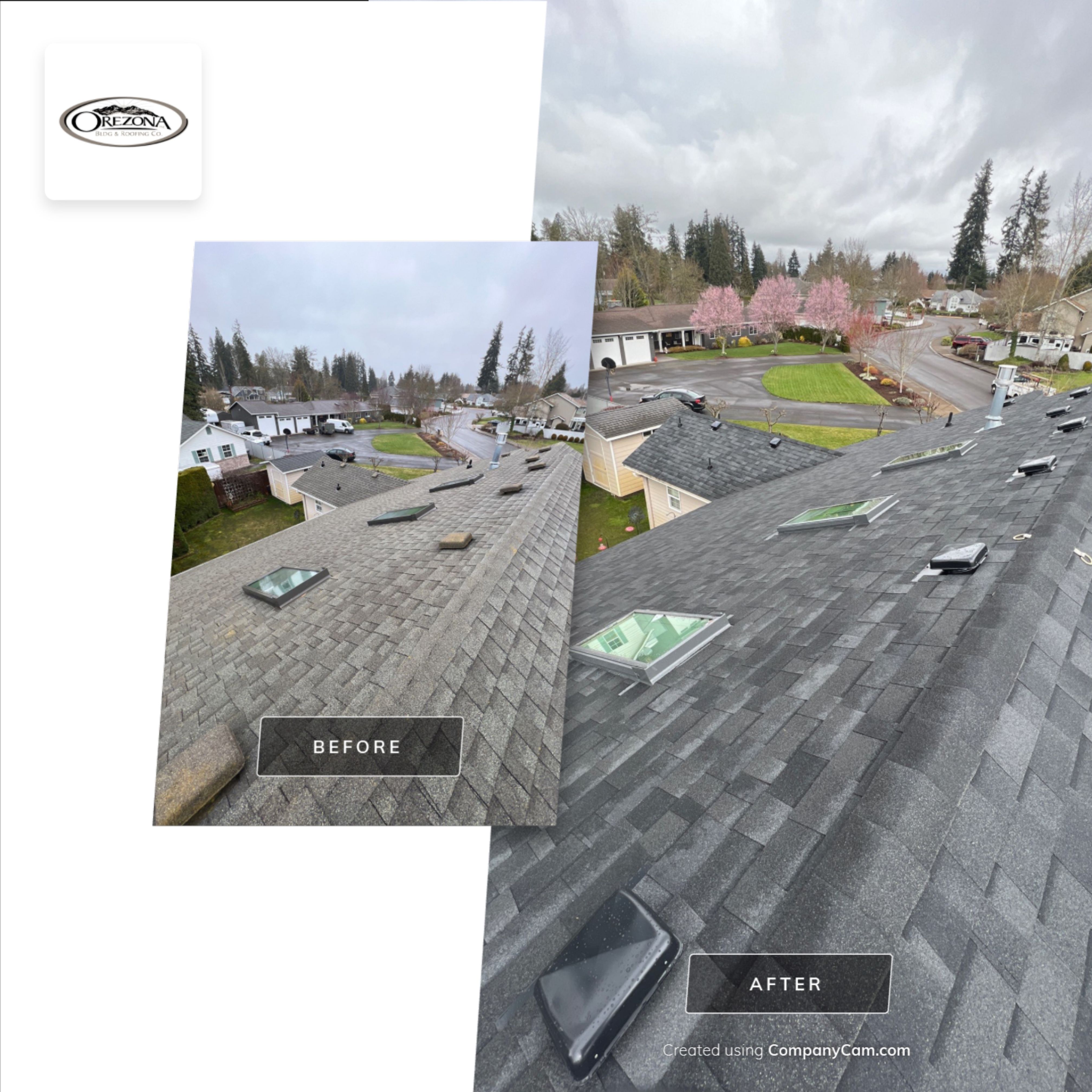 Residential Remodel using Malarkey Highlander by Orezona Building & Roofing Company, Inc.