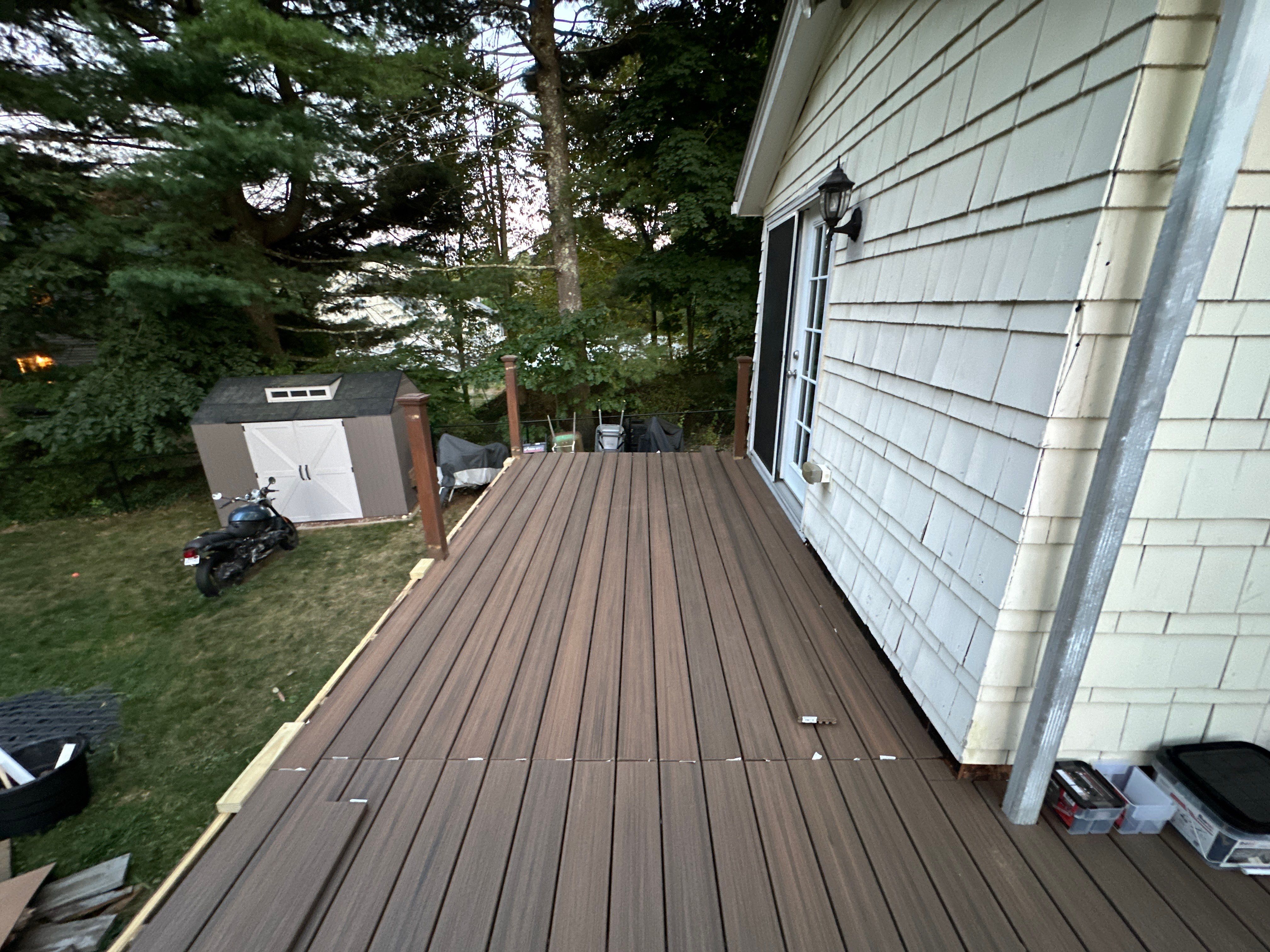 Deck Refacing (Resurfacing) Project by UBrothers Construction