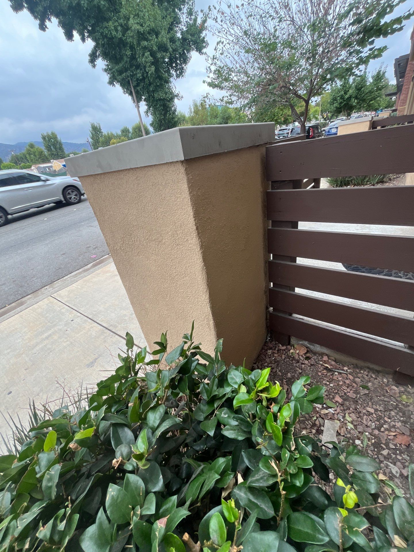 Pillar Stucco Repair in Glendora by One Stop Source