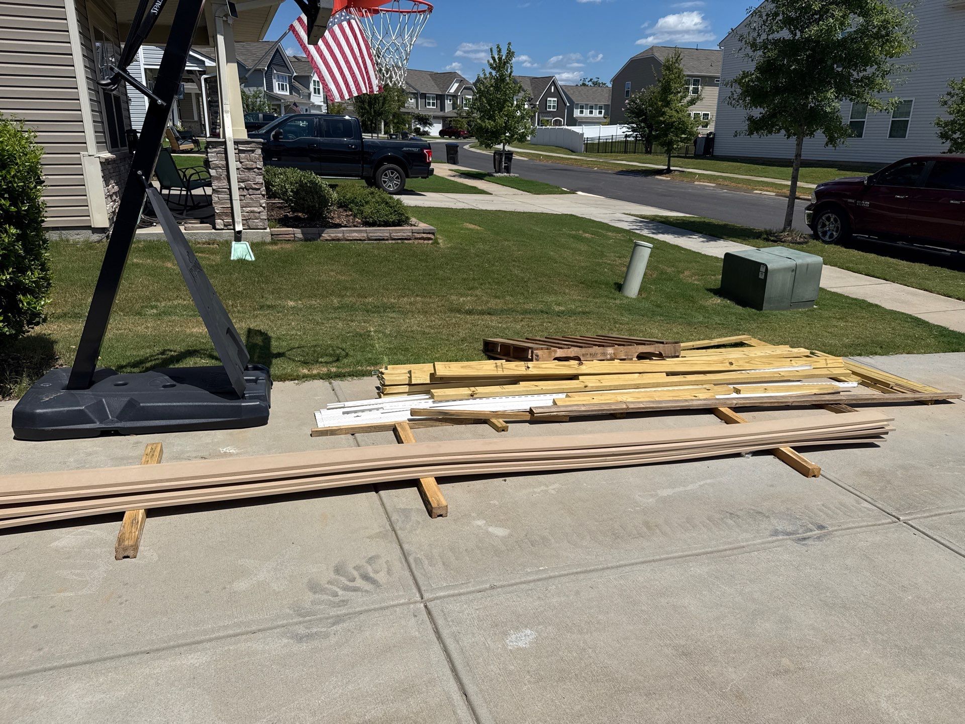 Project in Lancaster by Badger Hauling